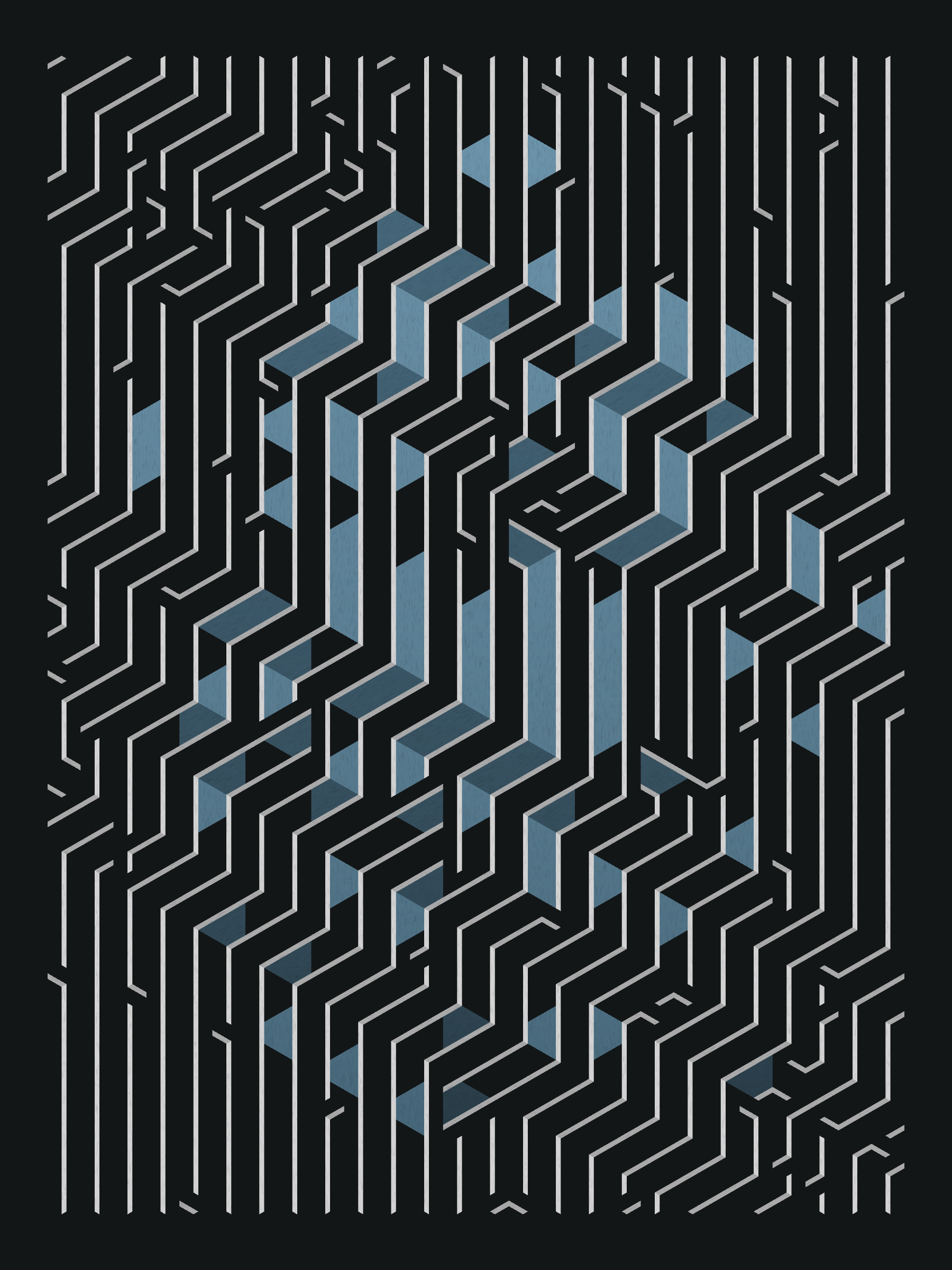 Art Blocks - Art Blocks v2 - Bent #690 - NFT # 214000690