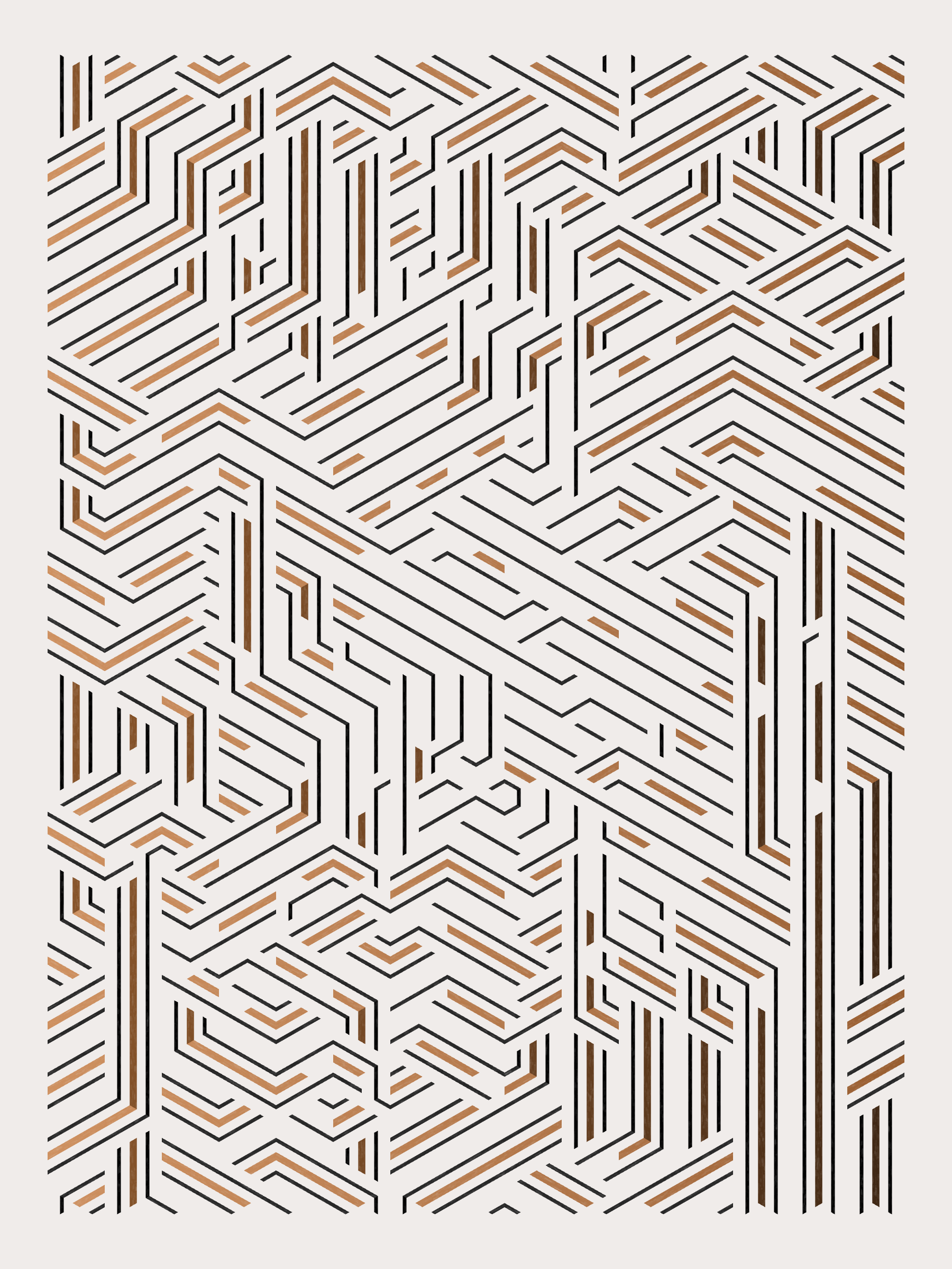 Art Blocks - Art Blocks v2 - Bent #703 - NFT # 214000703