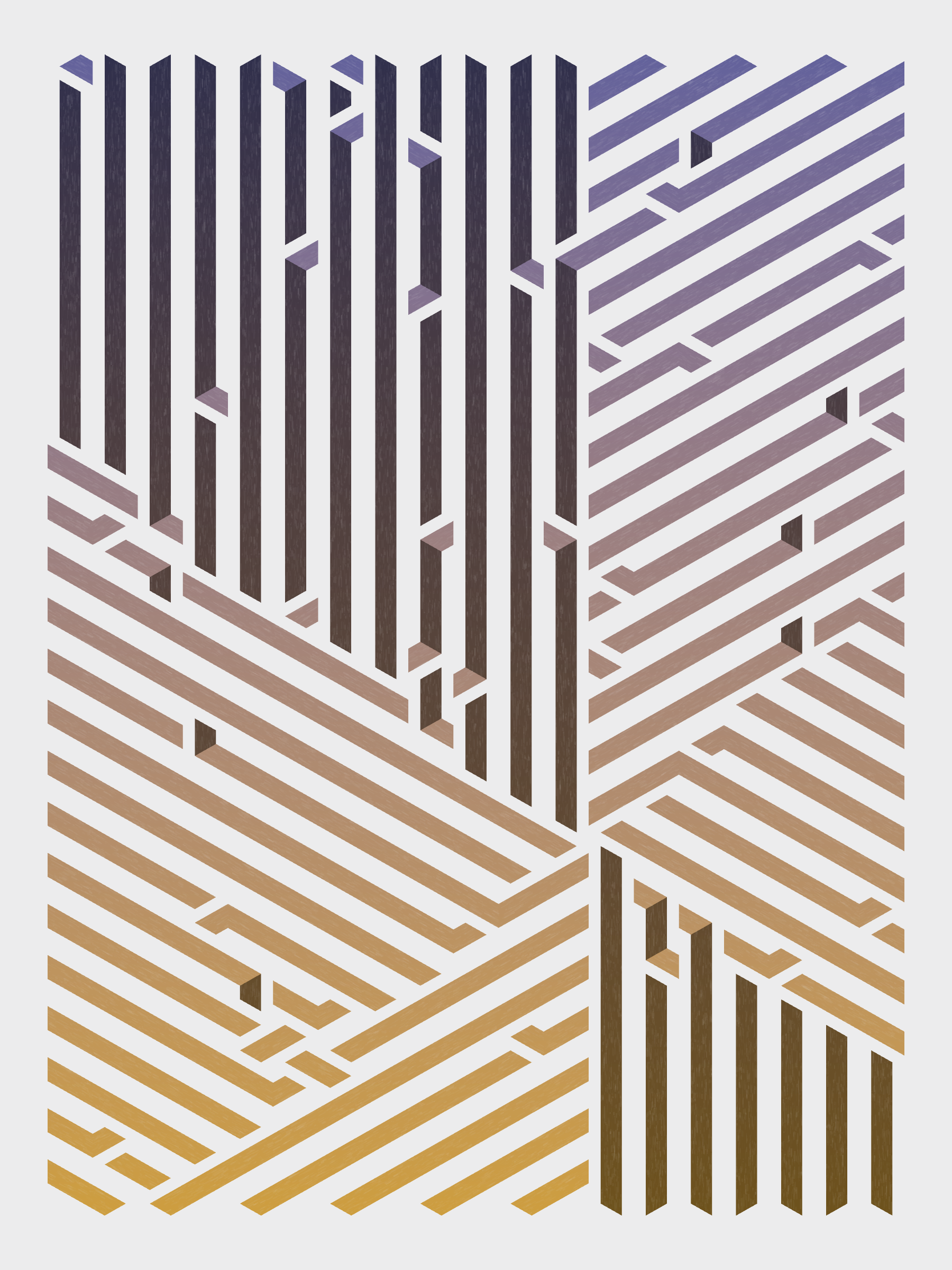 Art Blocks - Art Blocks v2 - Bent #707 - NFT # 214000707