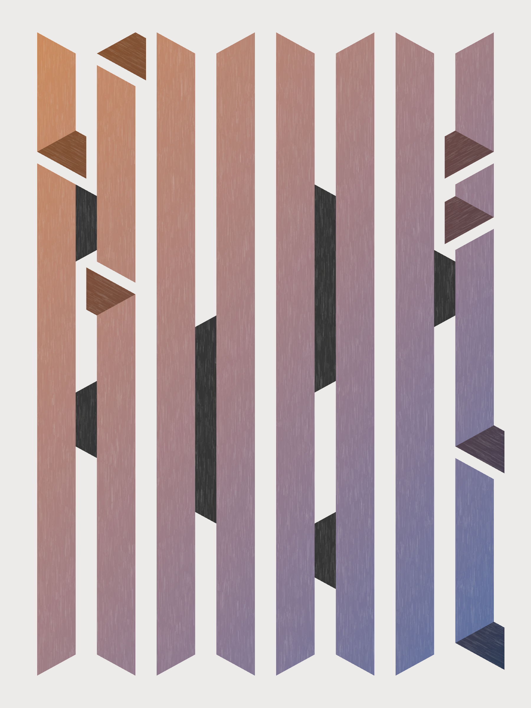 Art Blocks - Art Blocks v2 - Bent #713 - NFT # 214000713