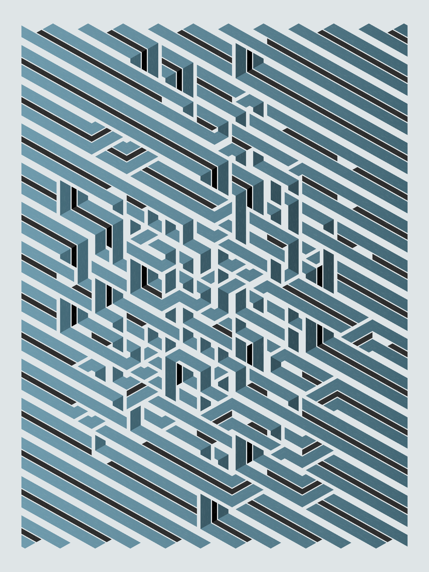 Art Blocks - Art Blocks v2 - Bent #714 - NFT # 214000714