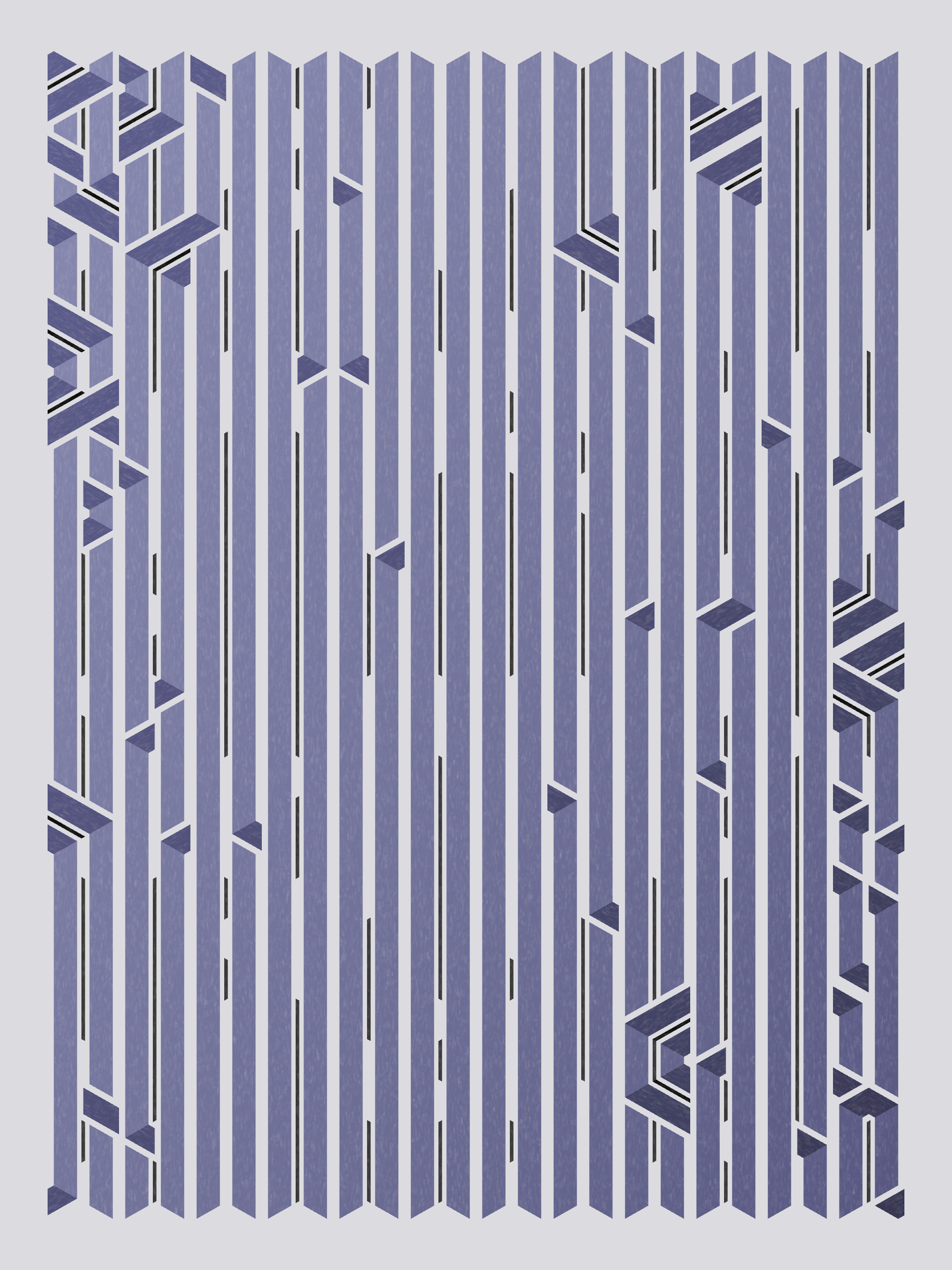 Art Blocks - Art Blocks v2 - Bent #722 - NFT # 214000722