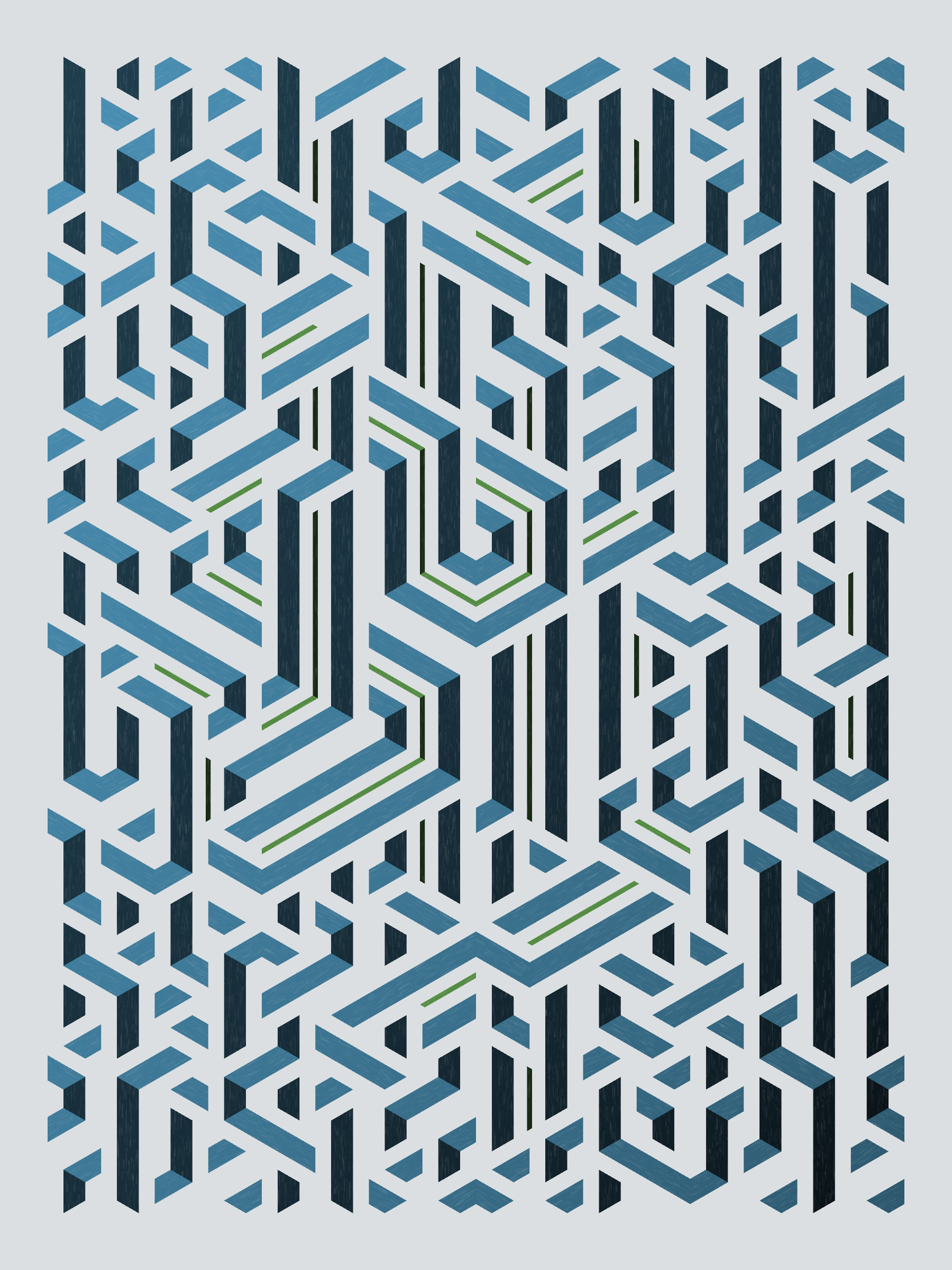 Art Blocks - Art Blocks v2 - Bent #725 - NFT # 214000725