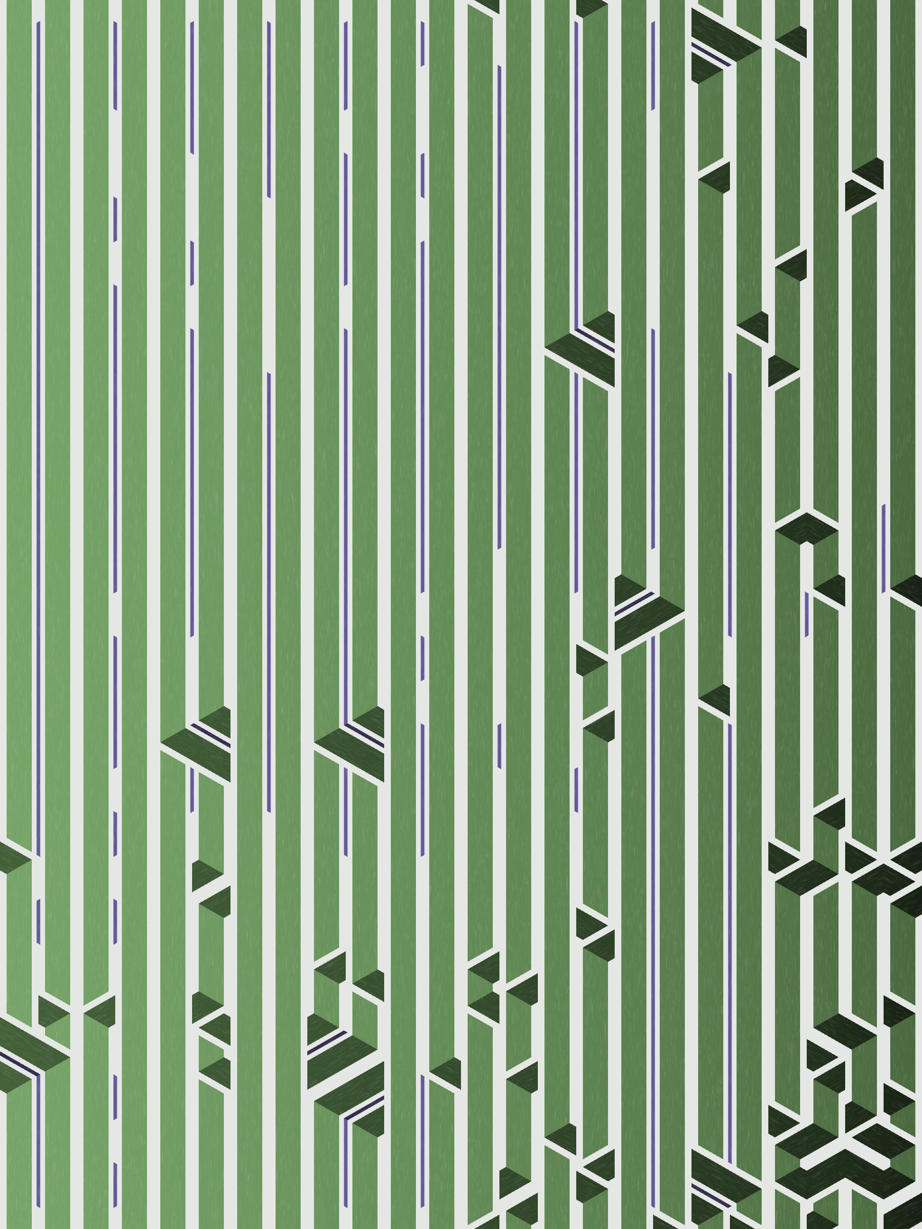 Art Blocks - Art Blocks v2 - Bent #740 - NFT # 214000740