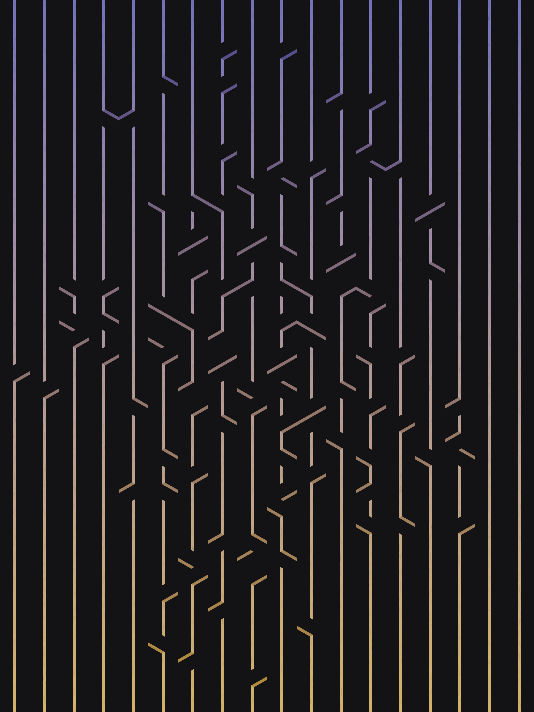 Art Blocks - Art Blocks v2 - Bent #741 - NFT # 214000741