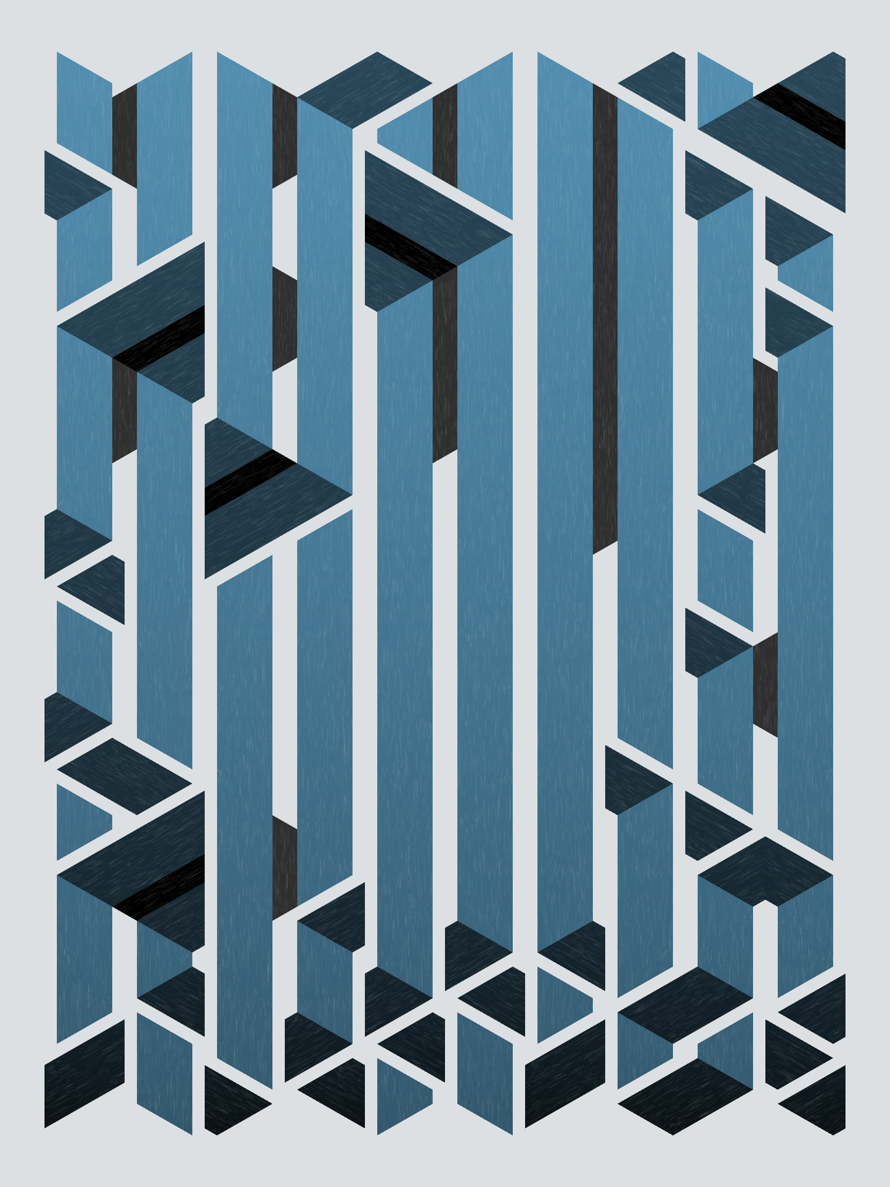 Art Blocks - Art Blocks v2 - Bent #744 - NFT # 214000744