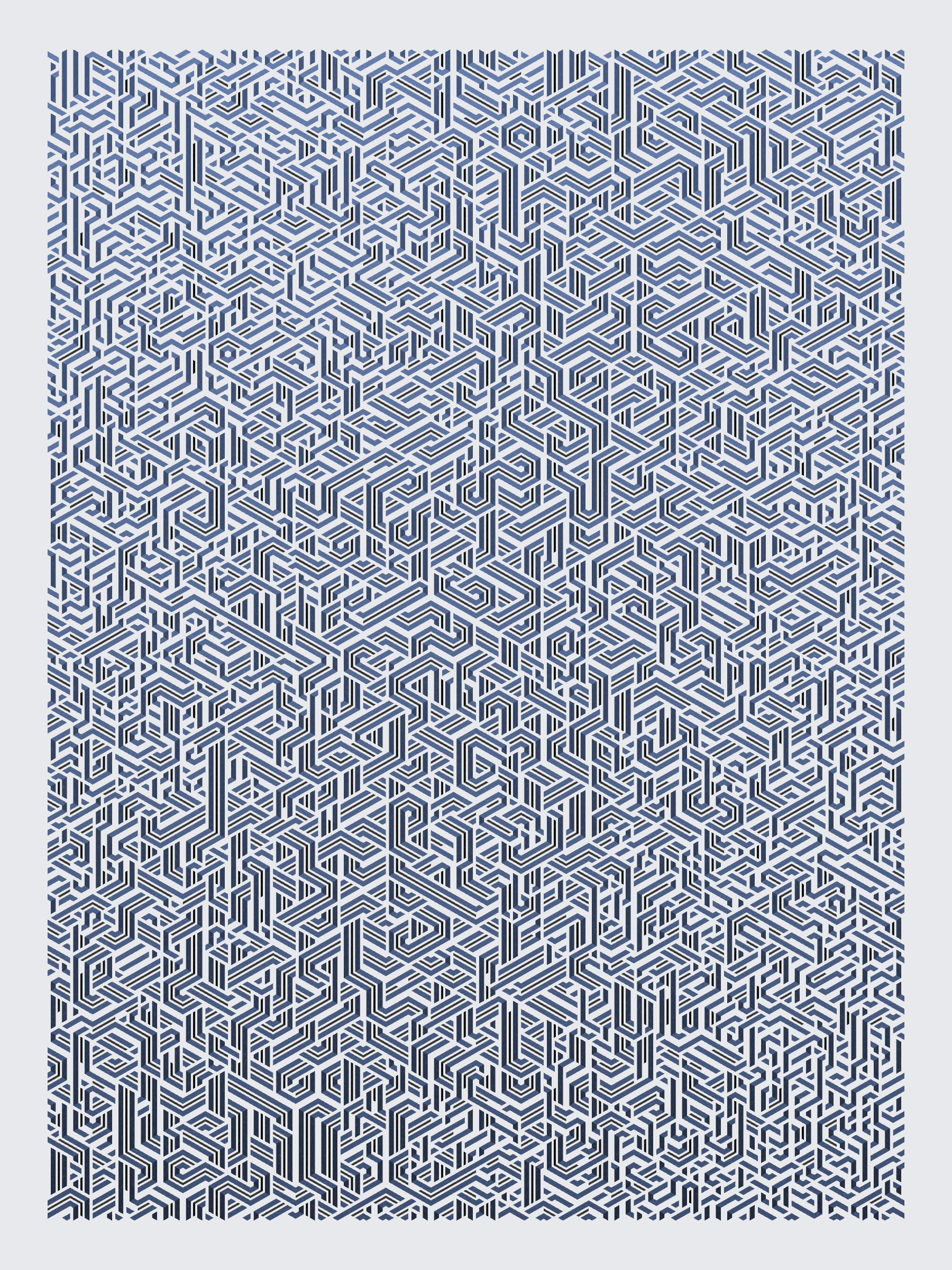 Art Blocks - Art Blocks v2 - Bent #750 - NFT # 214000750