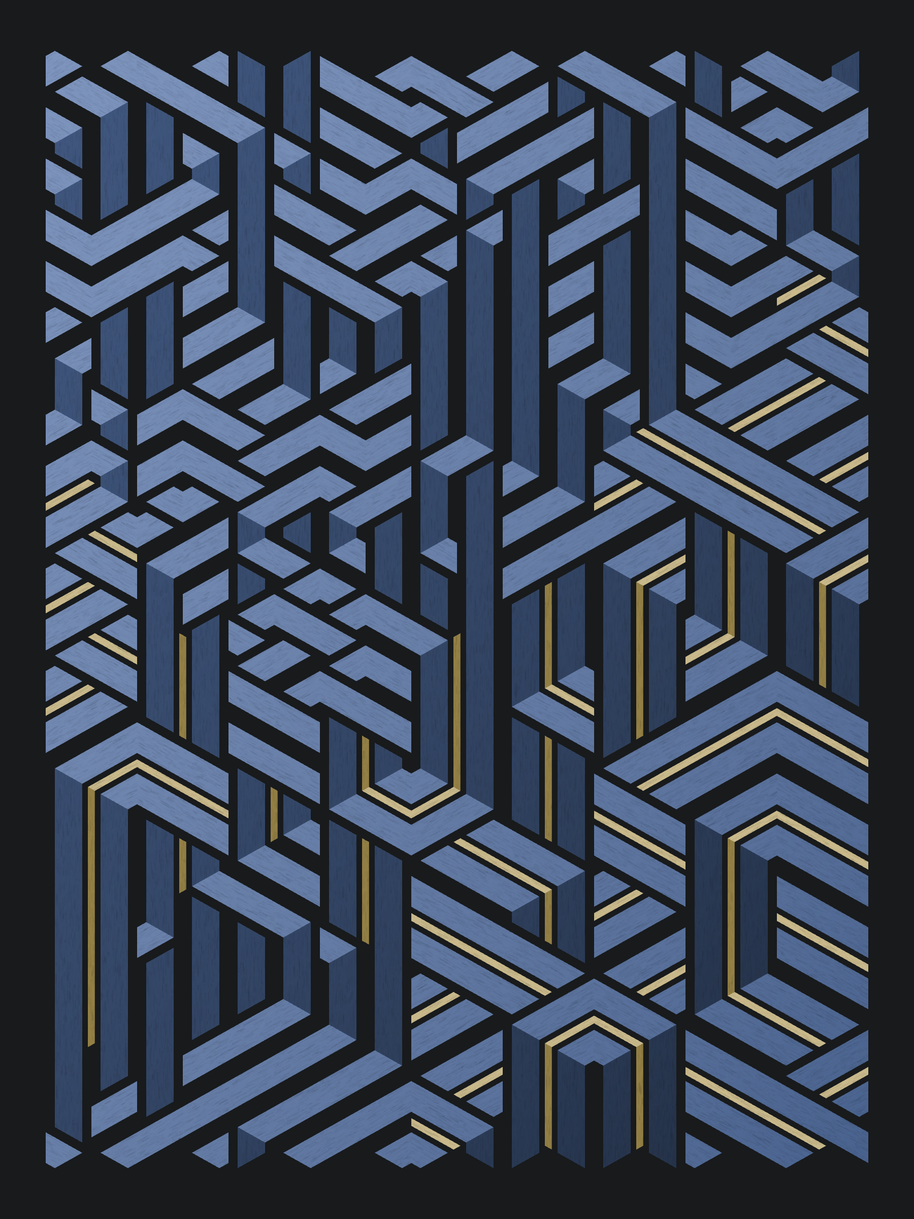 Art Blocks - Art Blocks v2 - Bent #753 - NFT # 214000753