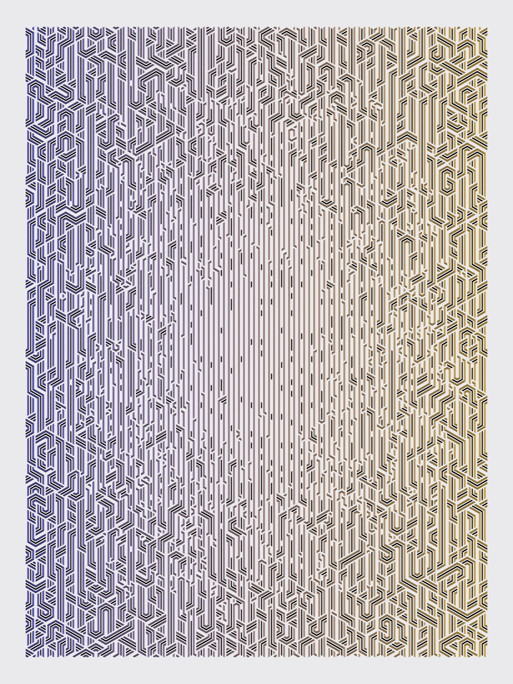 Art Blocks - Art Blocks v2 - Bent #756 - NFT # 214000756