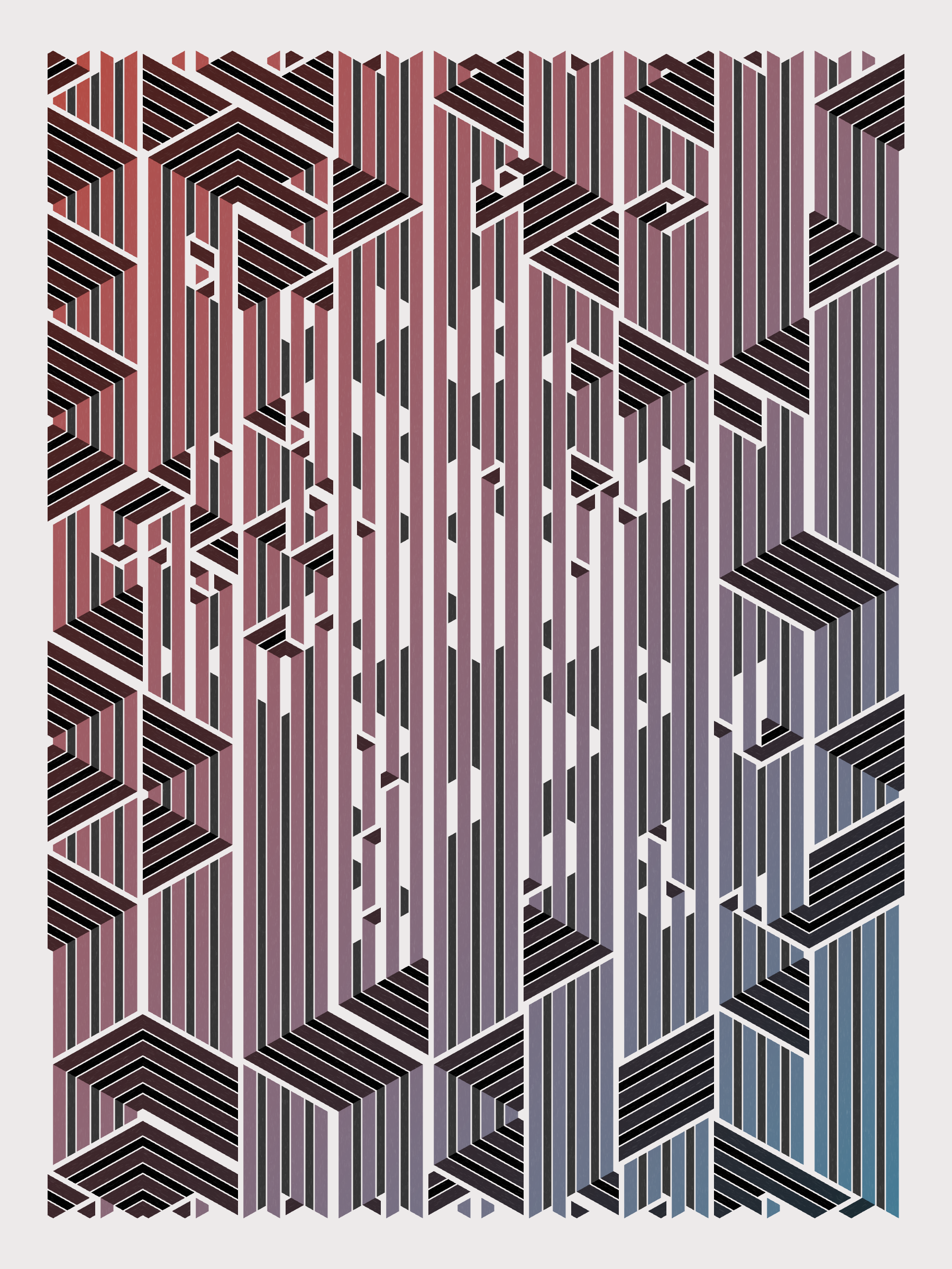 Art Blocks - Art Blocks v2 - Bent #759 - NFT # 214000759