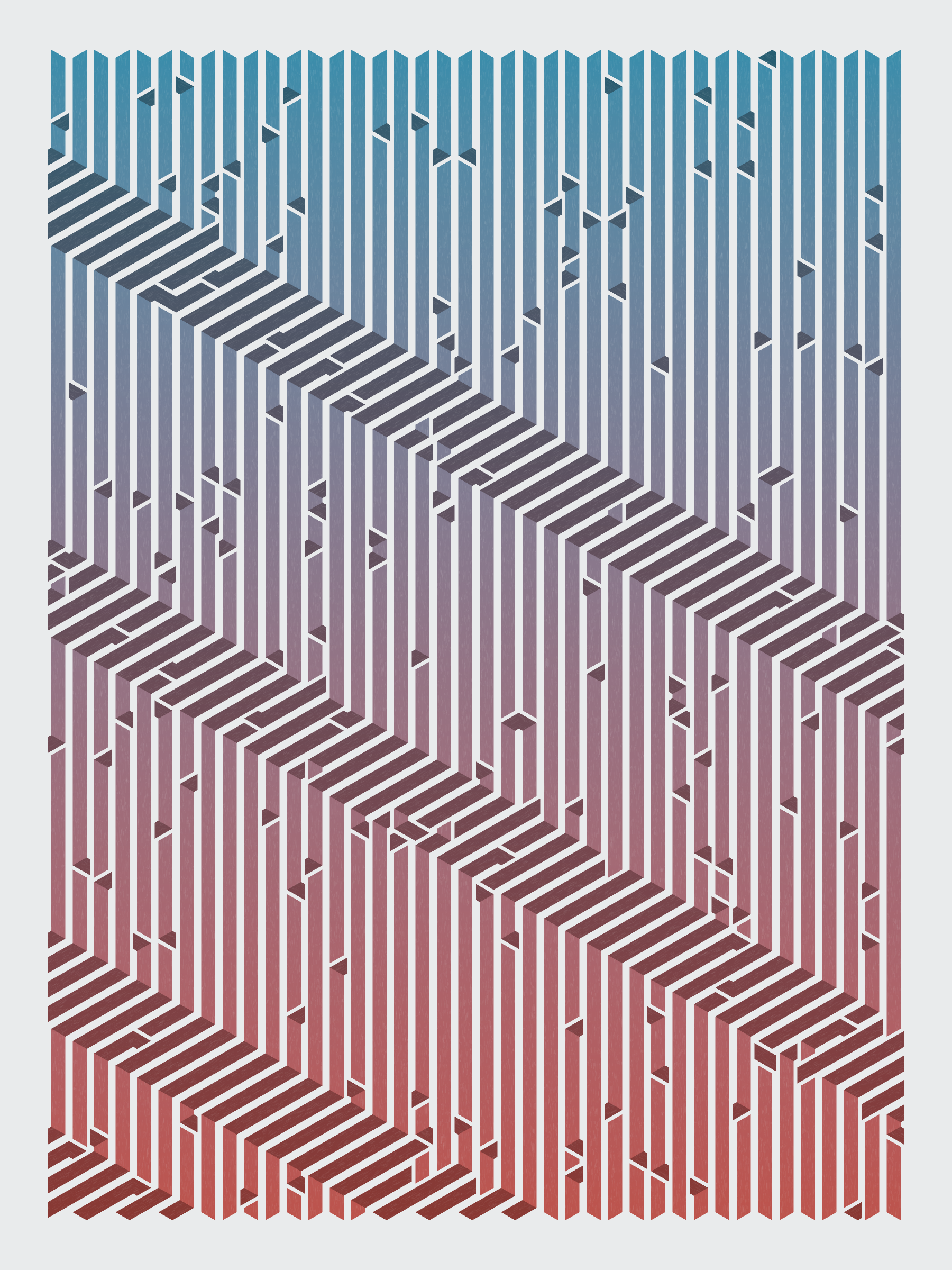 Art Blocks - Art Blocks v2 - Bent #768 - NFT # 214000768