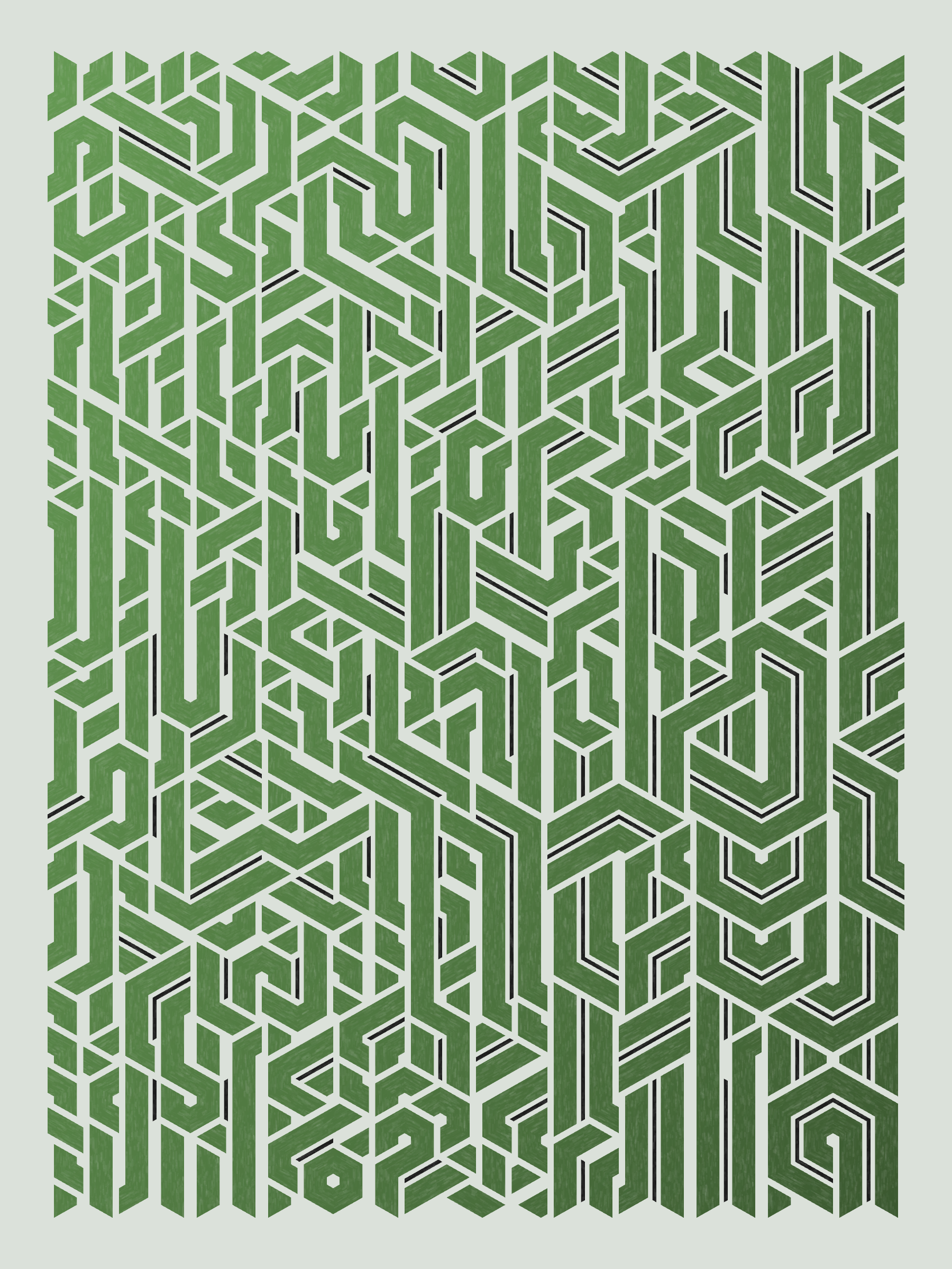 Art Blocks - Art Blocks v2 - Bent #771 - NFT # 214000771