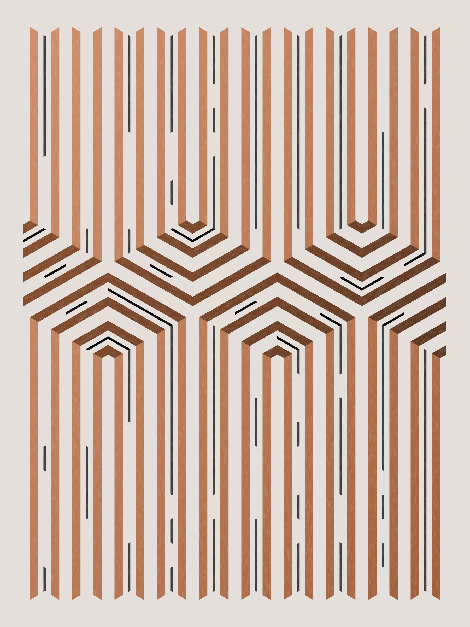 Art Blocks - Art Blocks v2 - Bent #772 - NFT # 214000772