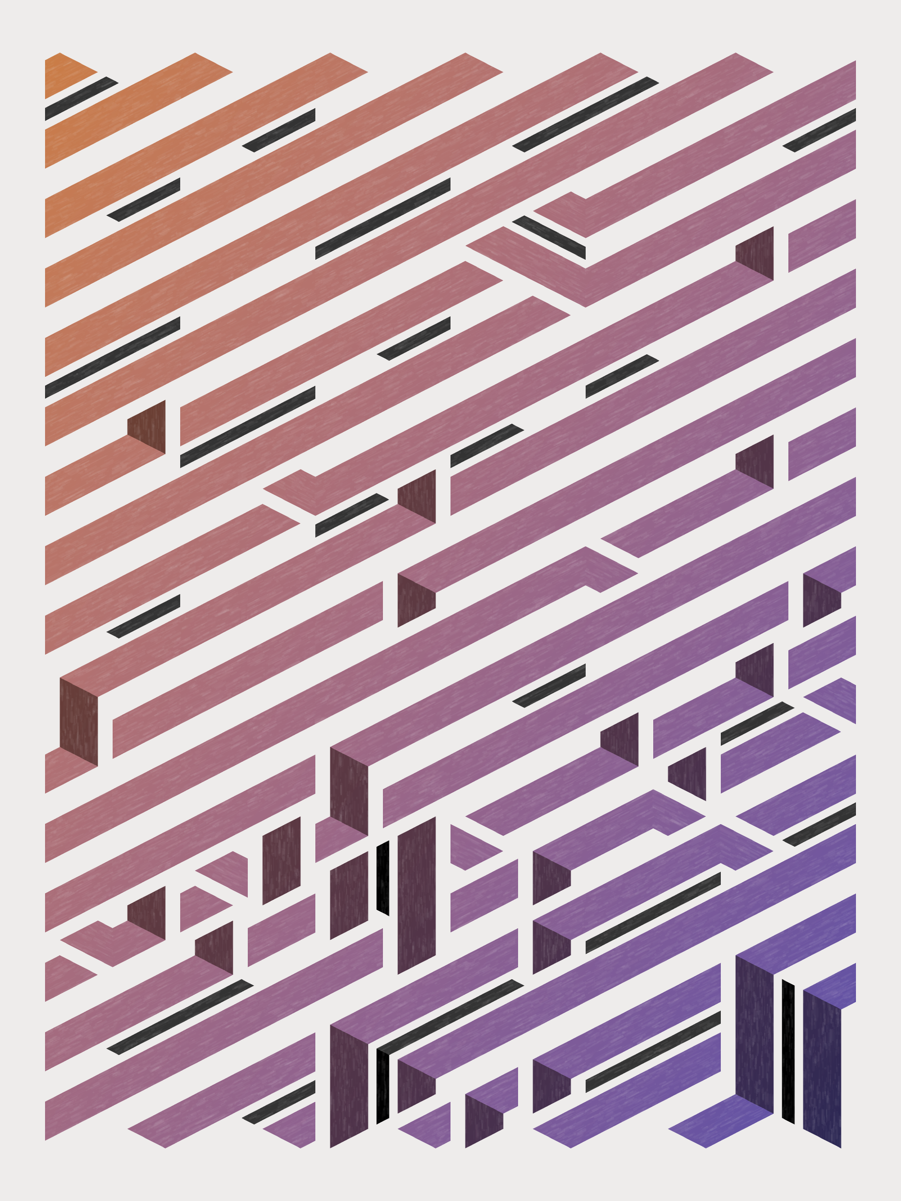 Art Blocks - Art Blocks v2 - Bent #775 - NFT # 214000775