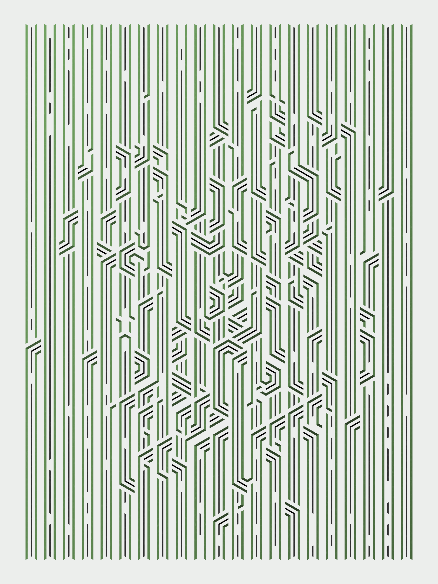 Art Blocks - Art Blocks v2 - Bent #778 - NFT # 214000778