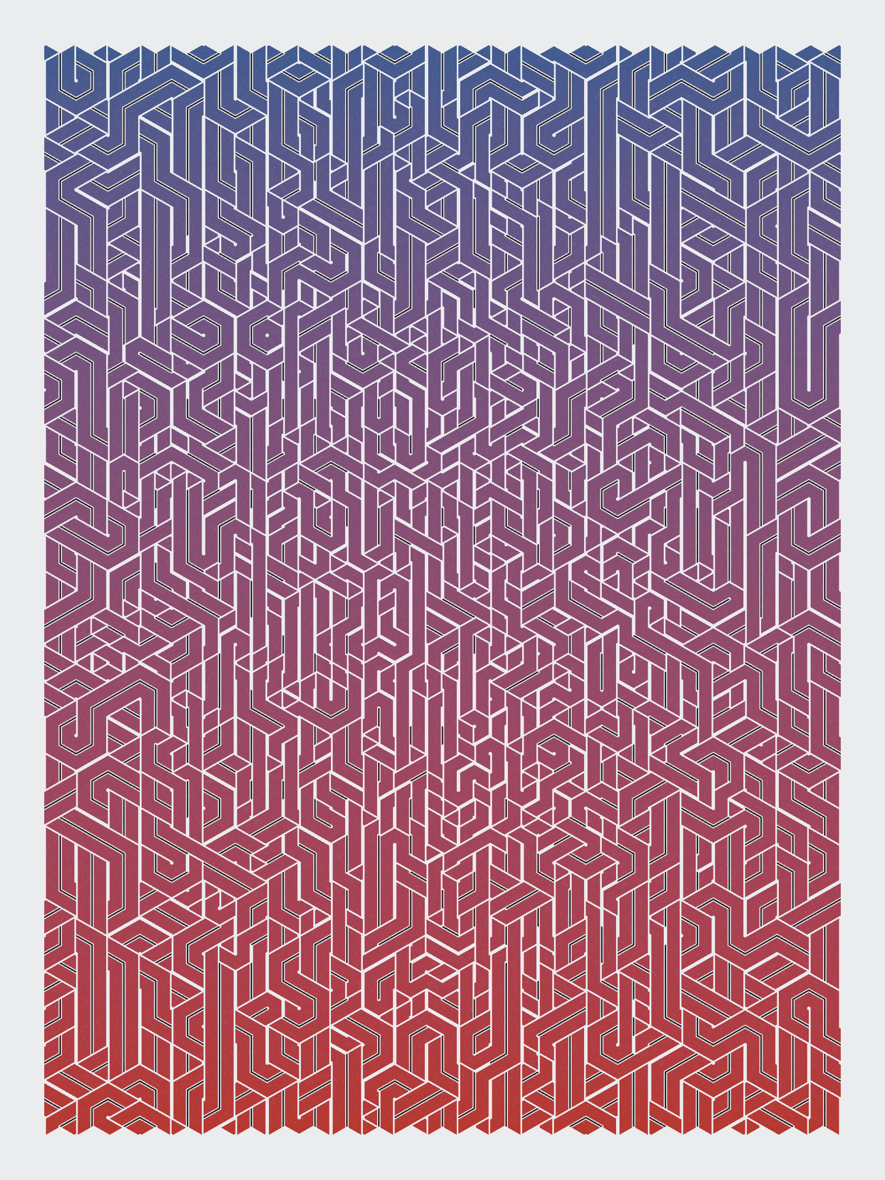 Art Blocks - Art Blocks v2 - Bent #784 - NFT # 214000784