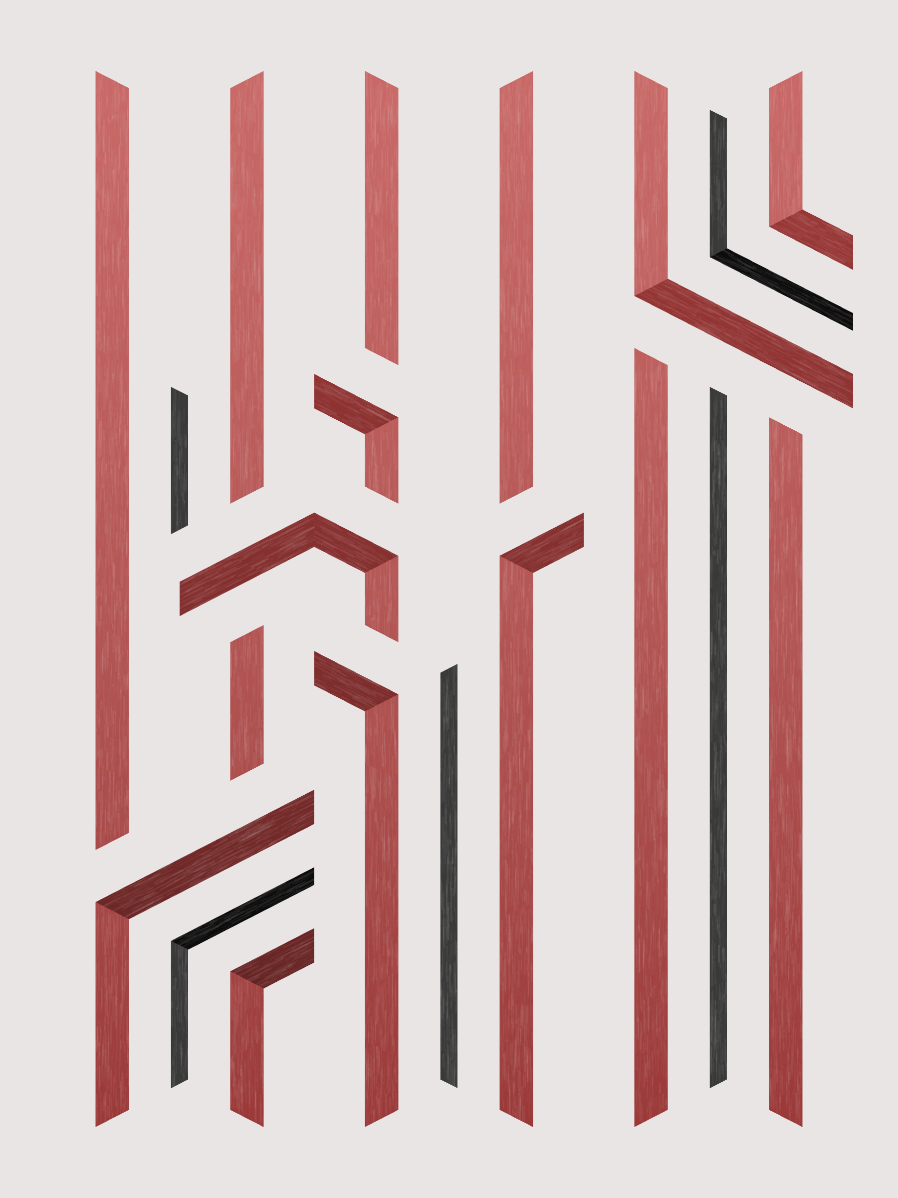 Art Blocks - Art Blocks v2 - Bent #804 - NFT # 214000804