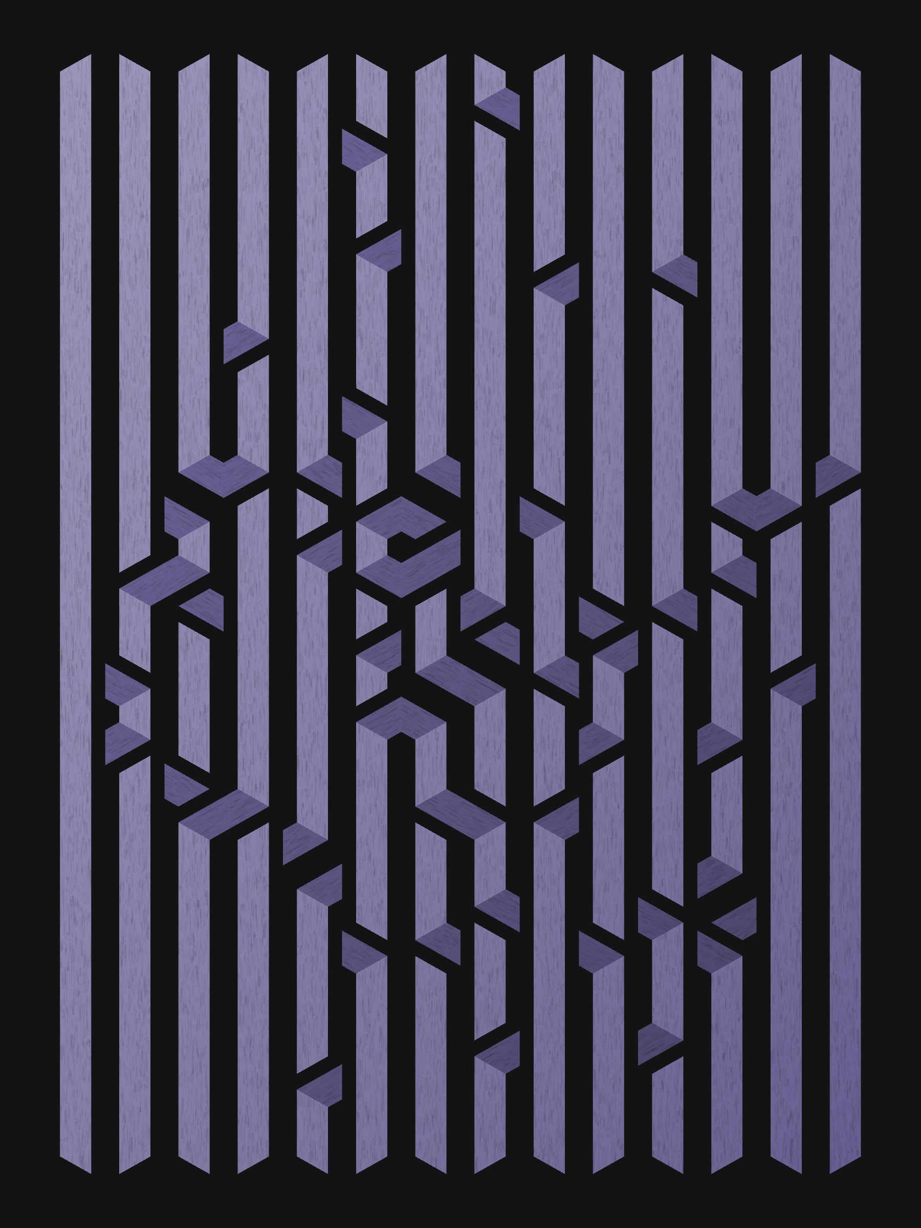 Art Blocks - Art Blocks v2 - Bent #808 - NFT # 214000808