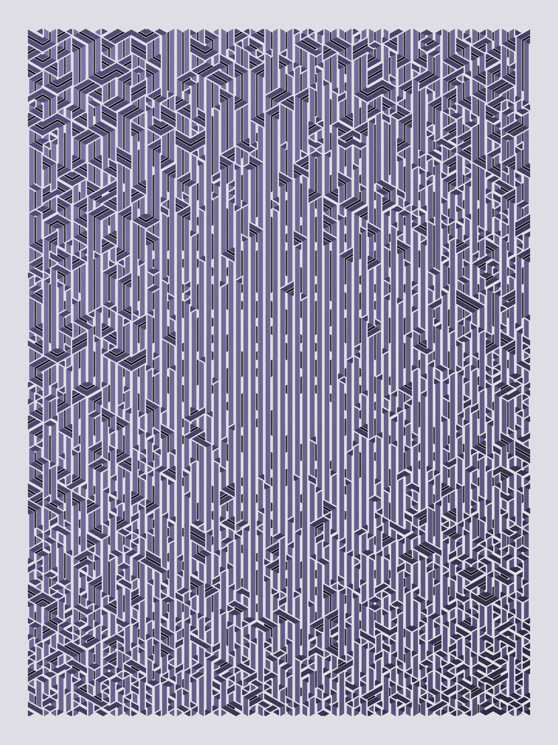 Art Blocks - Art Blocks v2 - Bent #809 - NFT # 214000809