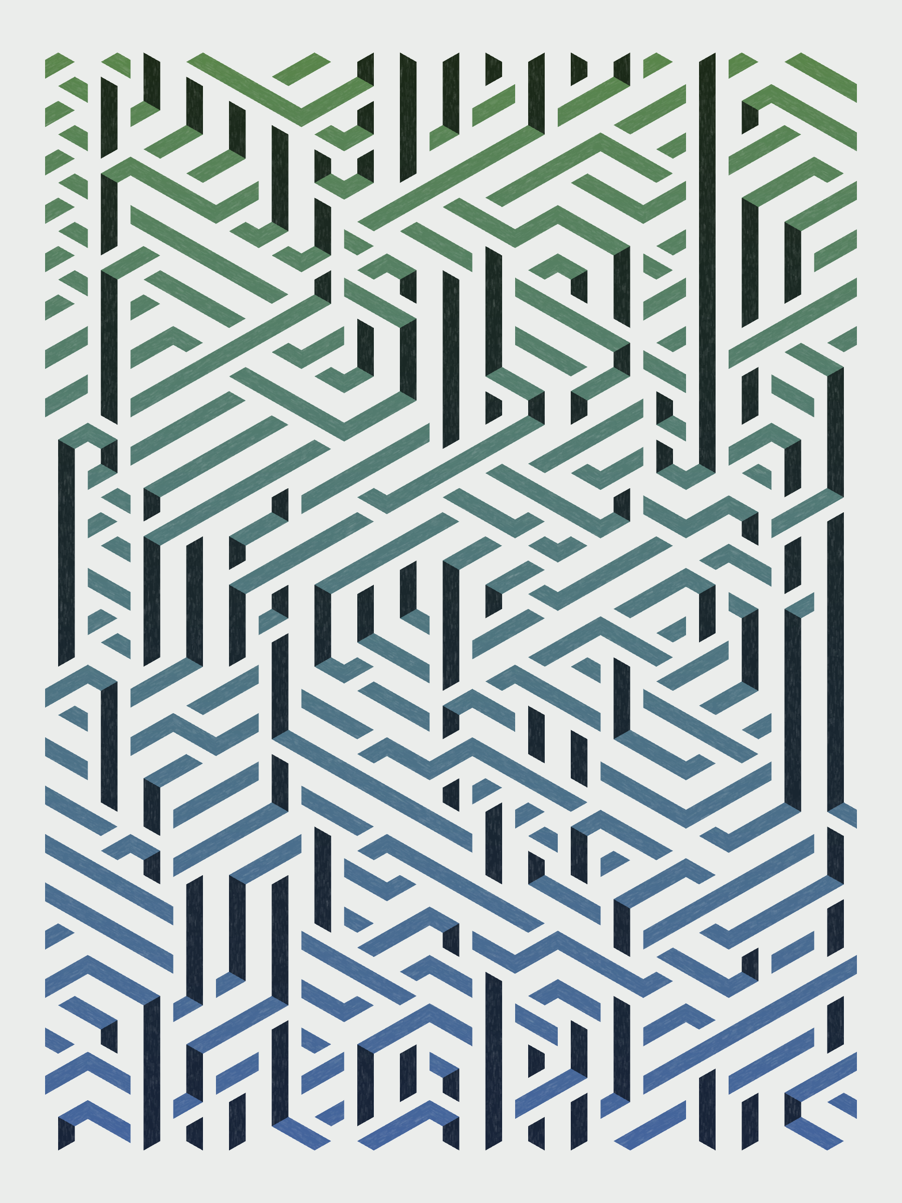 Art Blocks - Art Blocks v2 - Bent #811 - NFT # 214000811