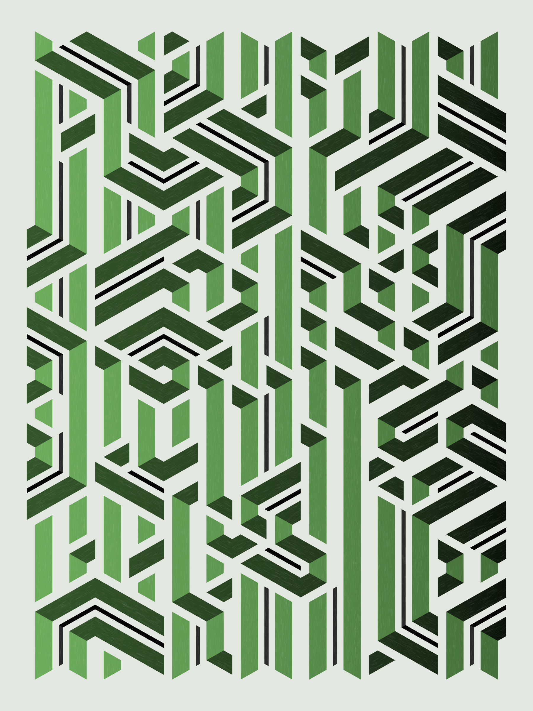 Art Blocks - Art Blocks v2 - Bent #815 - NFT # 214000815