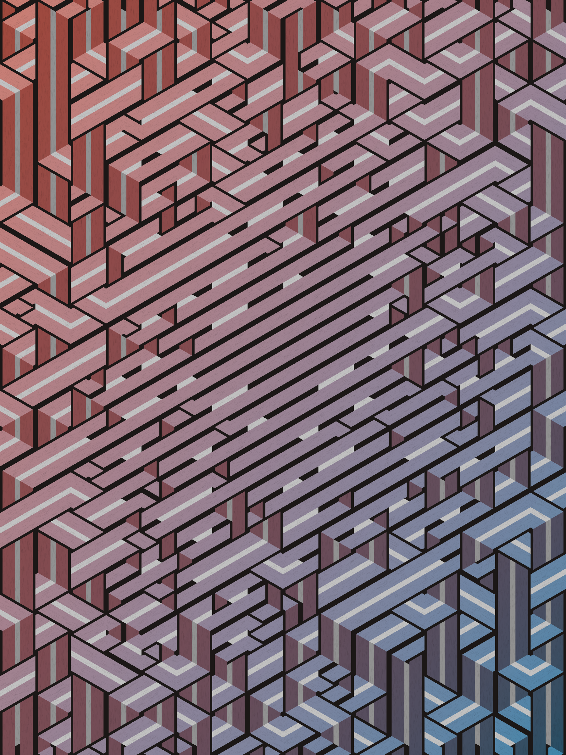 Art Blocks - Art Blocks v2 - Bent #817 - NFT # 214000817