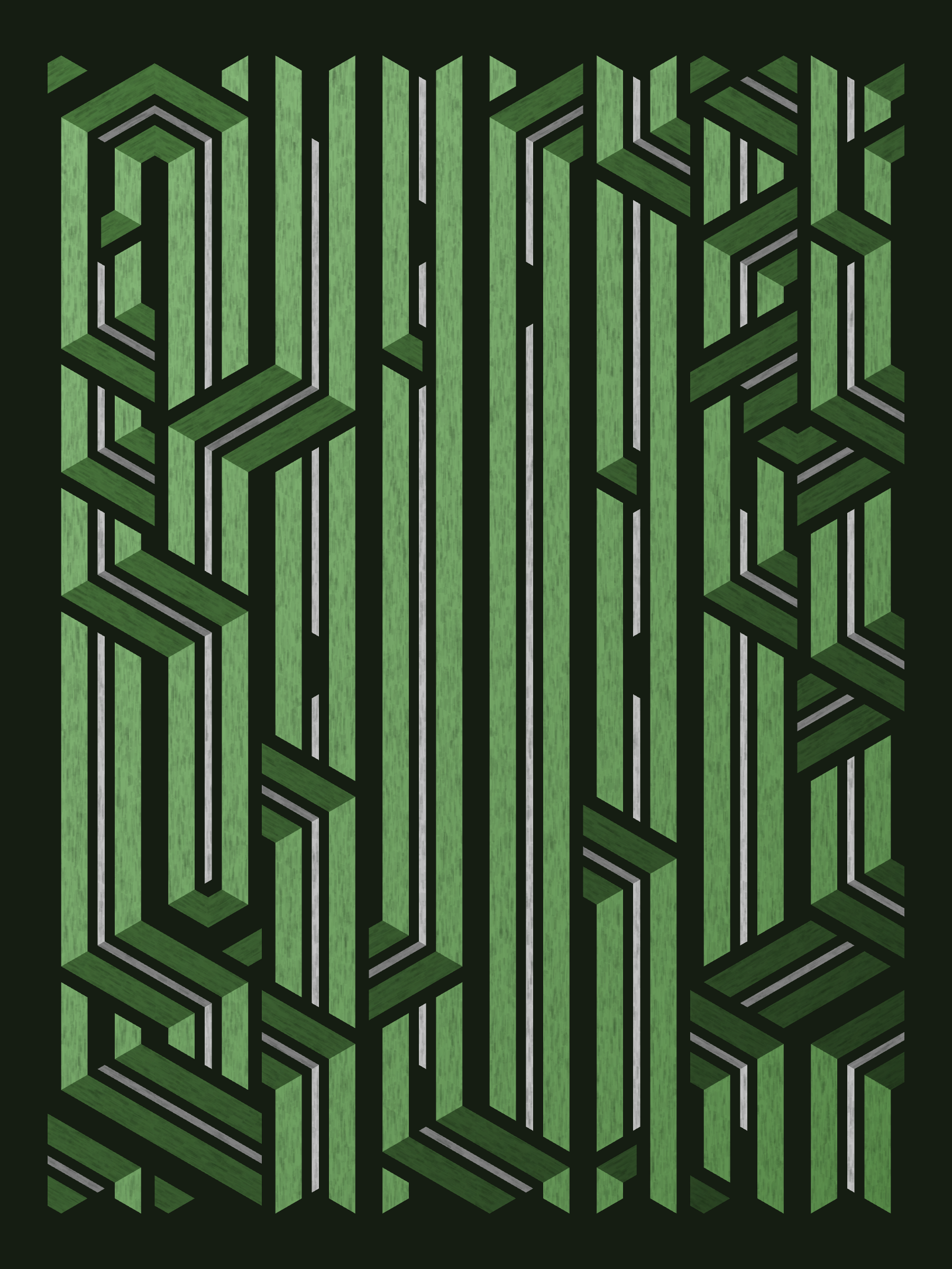 Art Blocks - Art Blocks v2 - Bent #819 - NFT # 214000819