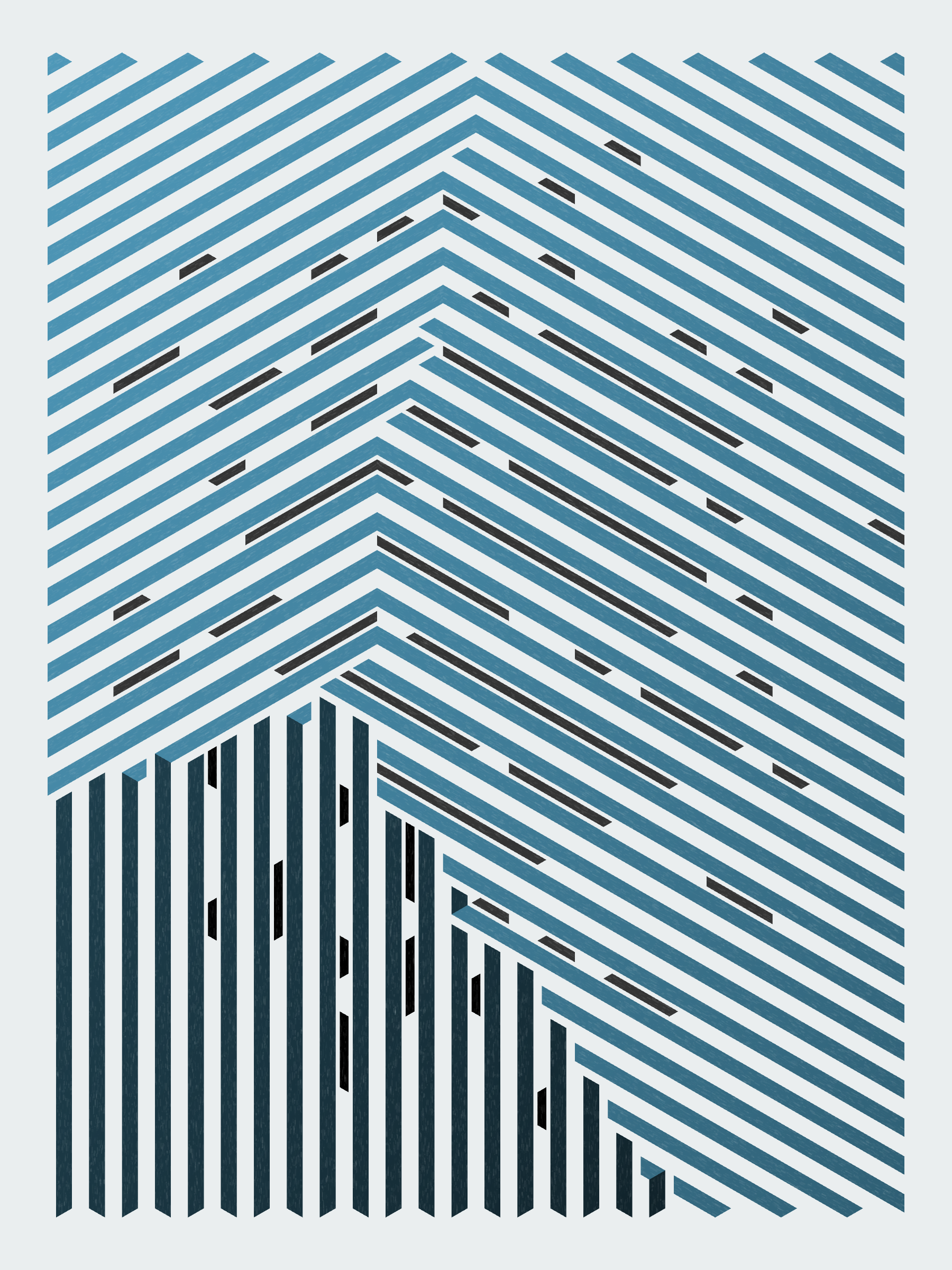 Art Blocks - Art Blocks v2 - Bent #820 - NFT # 214000820