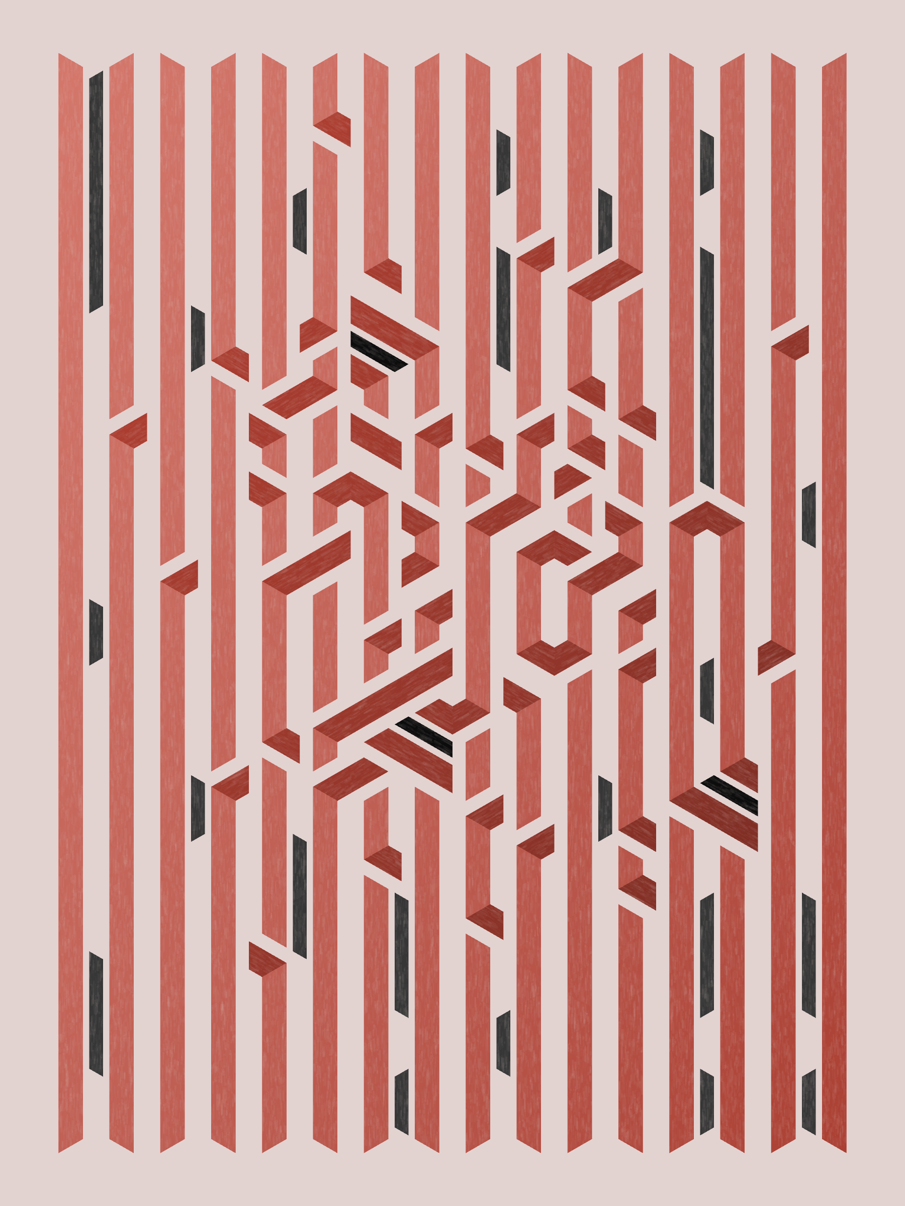 Art Blocks - Art Blocks v2 - Bent #826 - NFT # 214000826