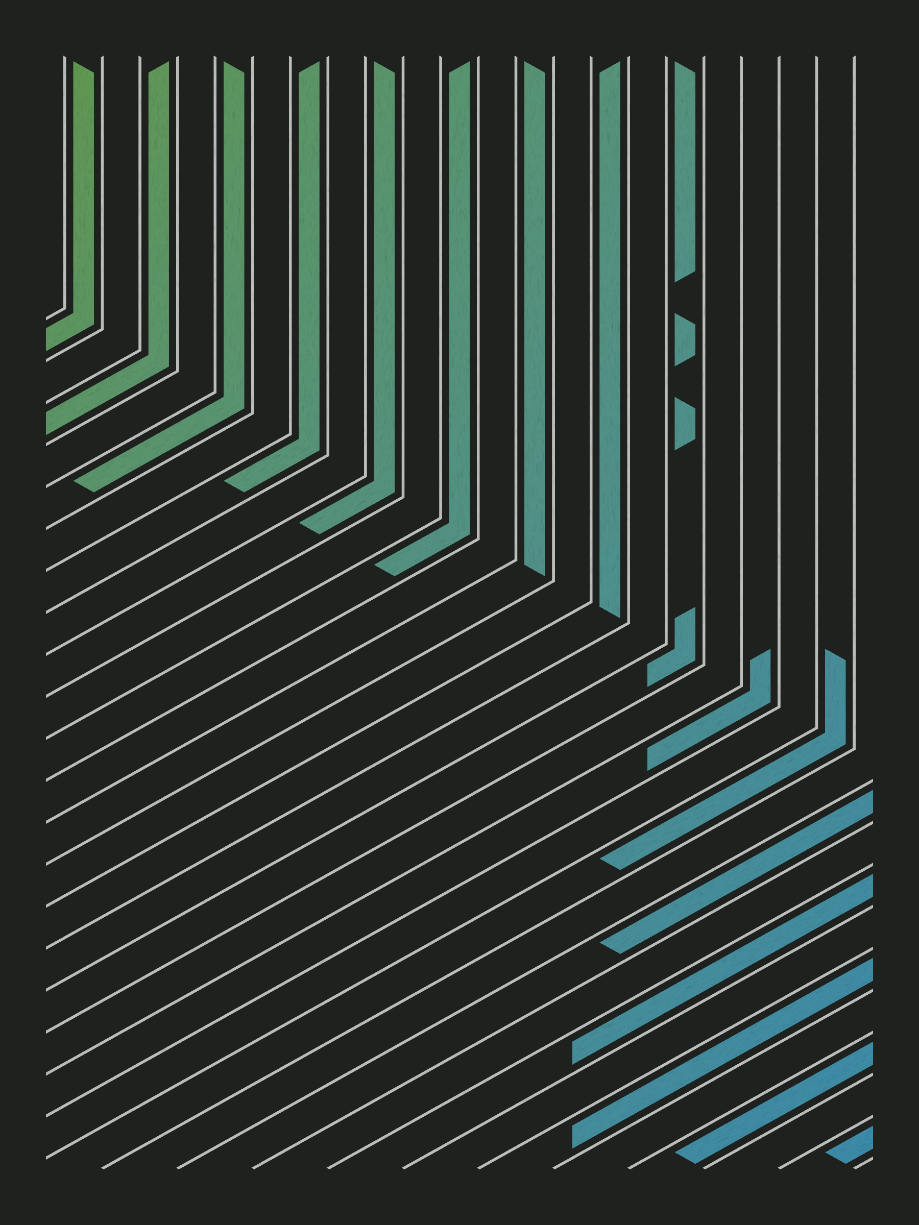 Art Blocks - Art Blocks v2 - Bent #829 - NFT # 214000829