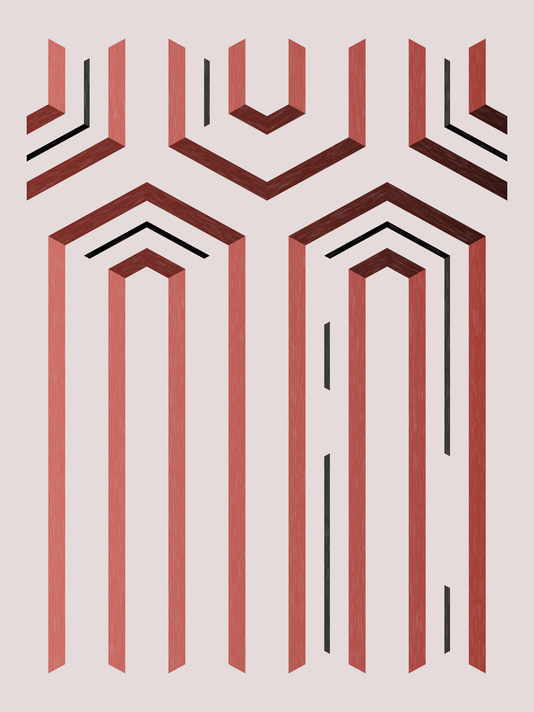 Art Blocks - Art Blocks v2 - Bent #833 - NFT # 214000833