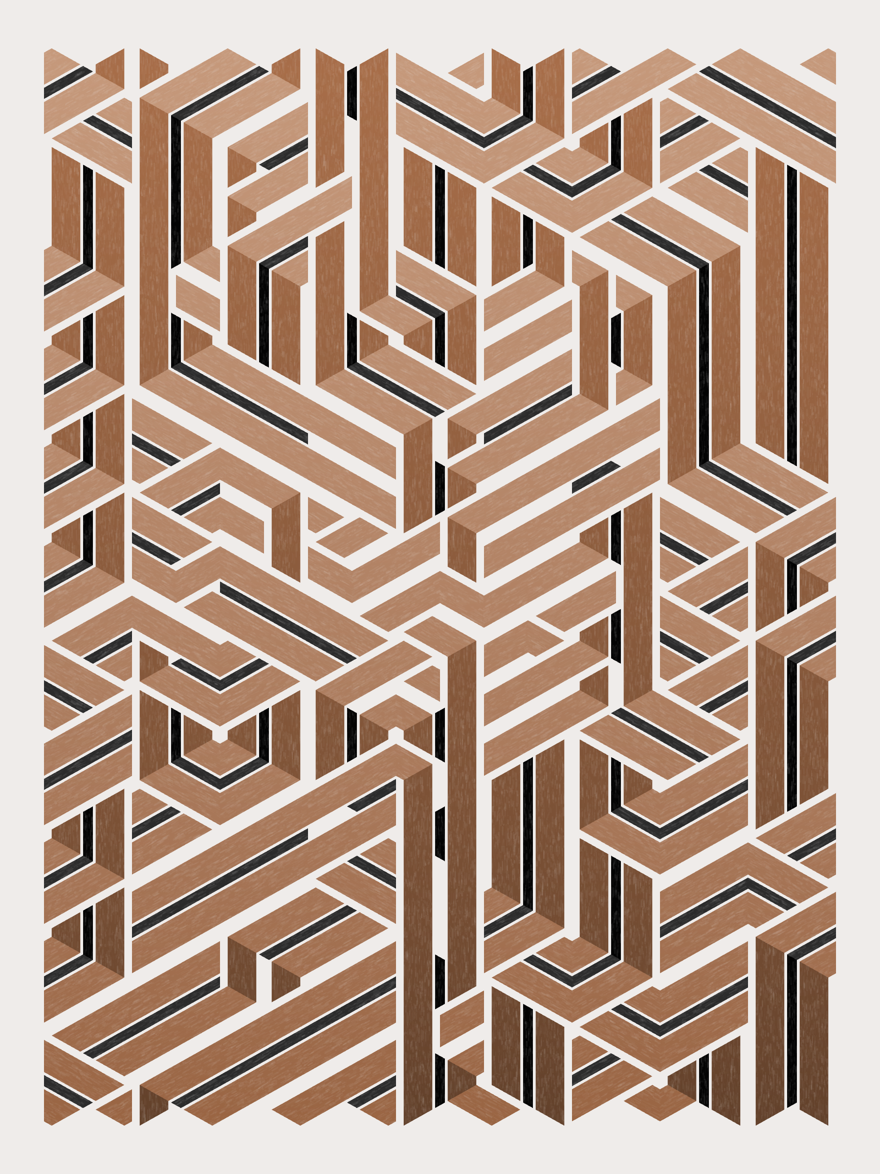 Art Blocks - Art Blocks v2 - Bent #834 - NFT # 214000834