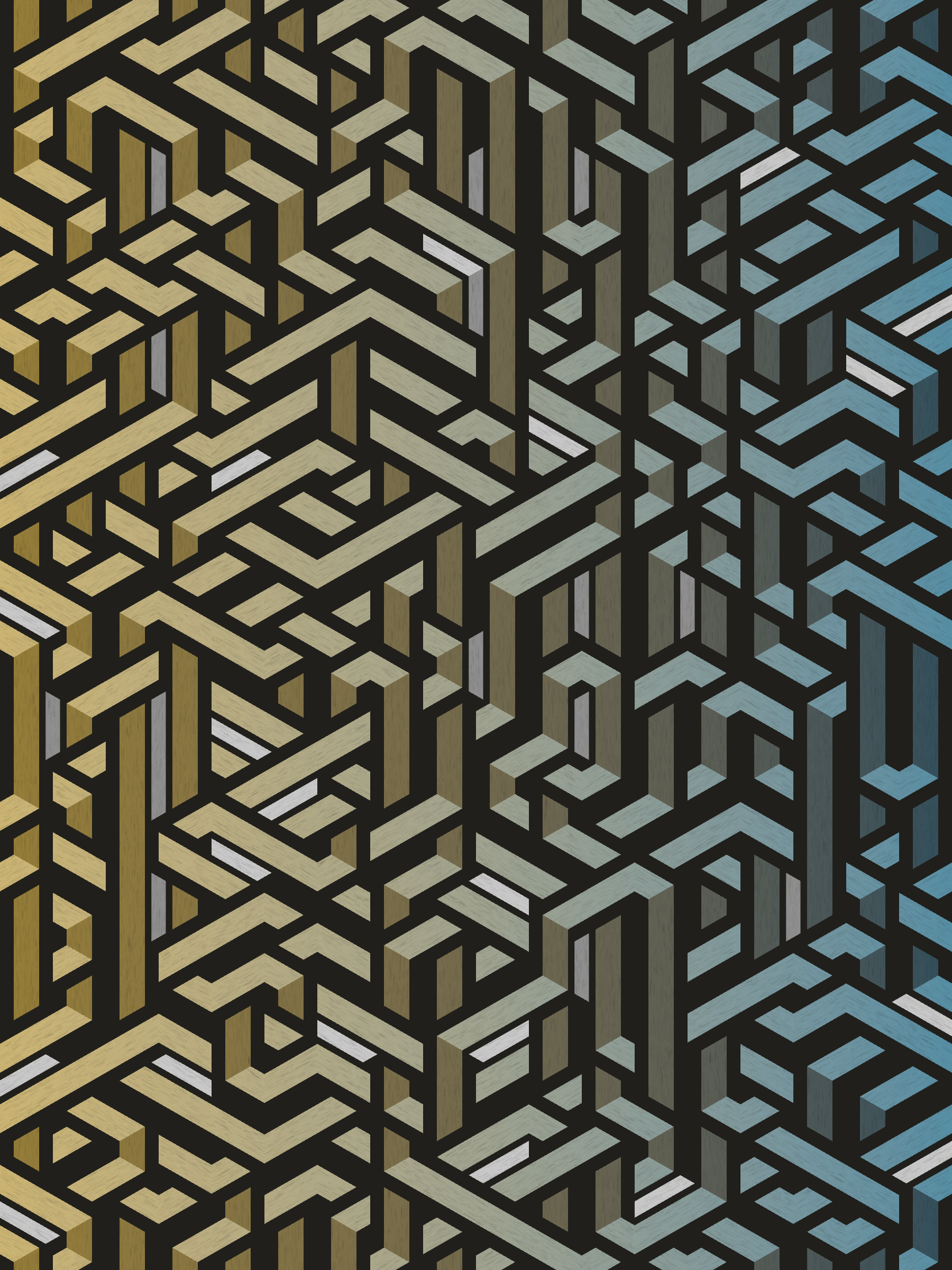 Art Blocks - Art Blocks v2 - Bent #835 - NFT # 214000835