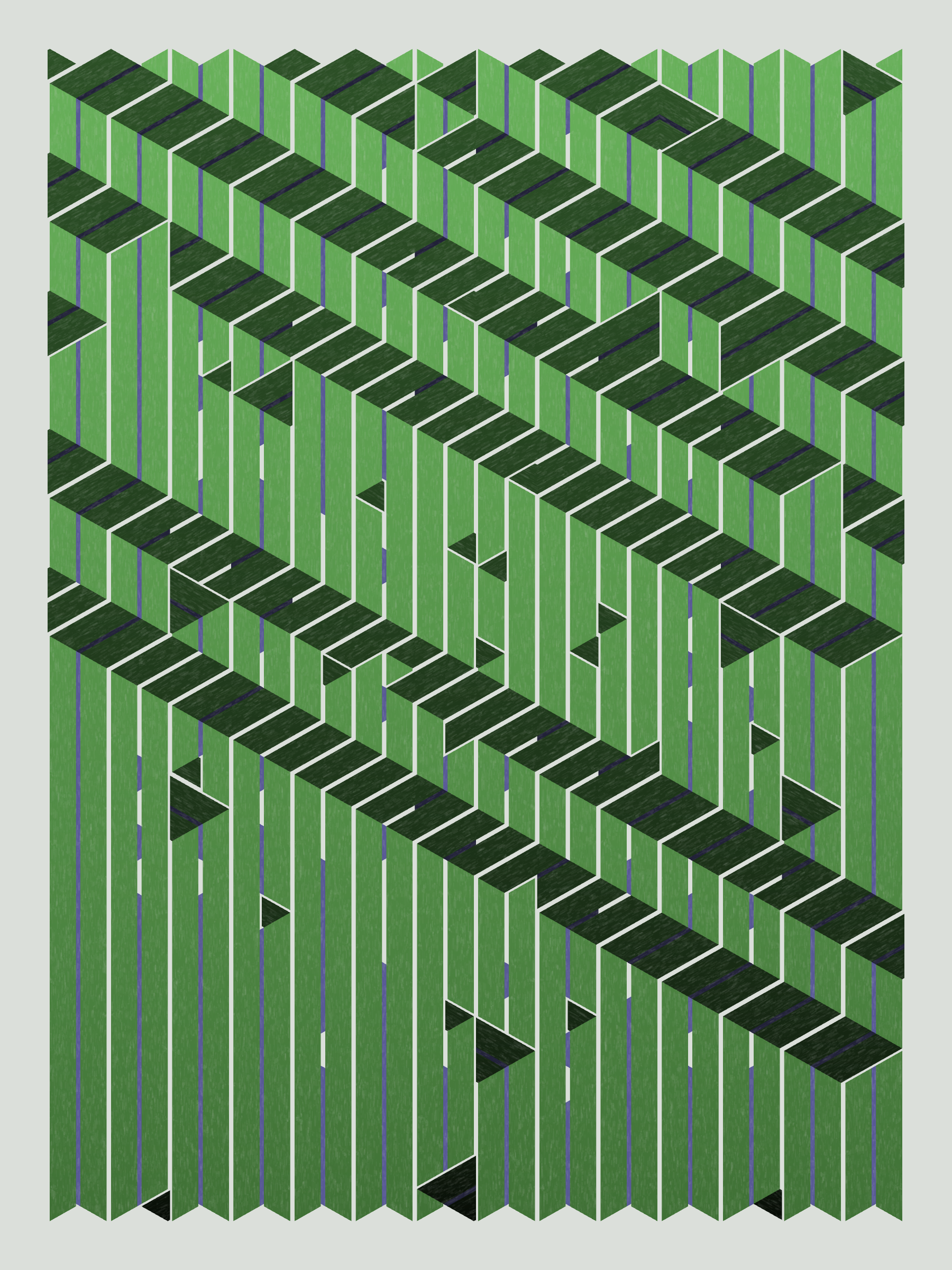 Art Blocks - Art Blocks v2 - Bent #837 - NFT # 214000837