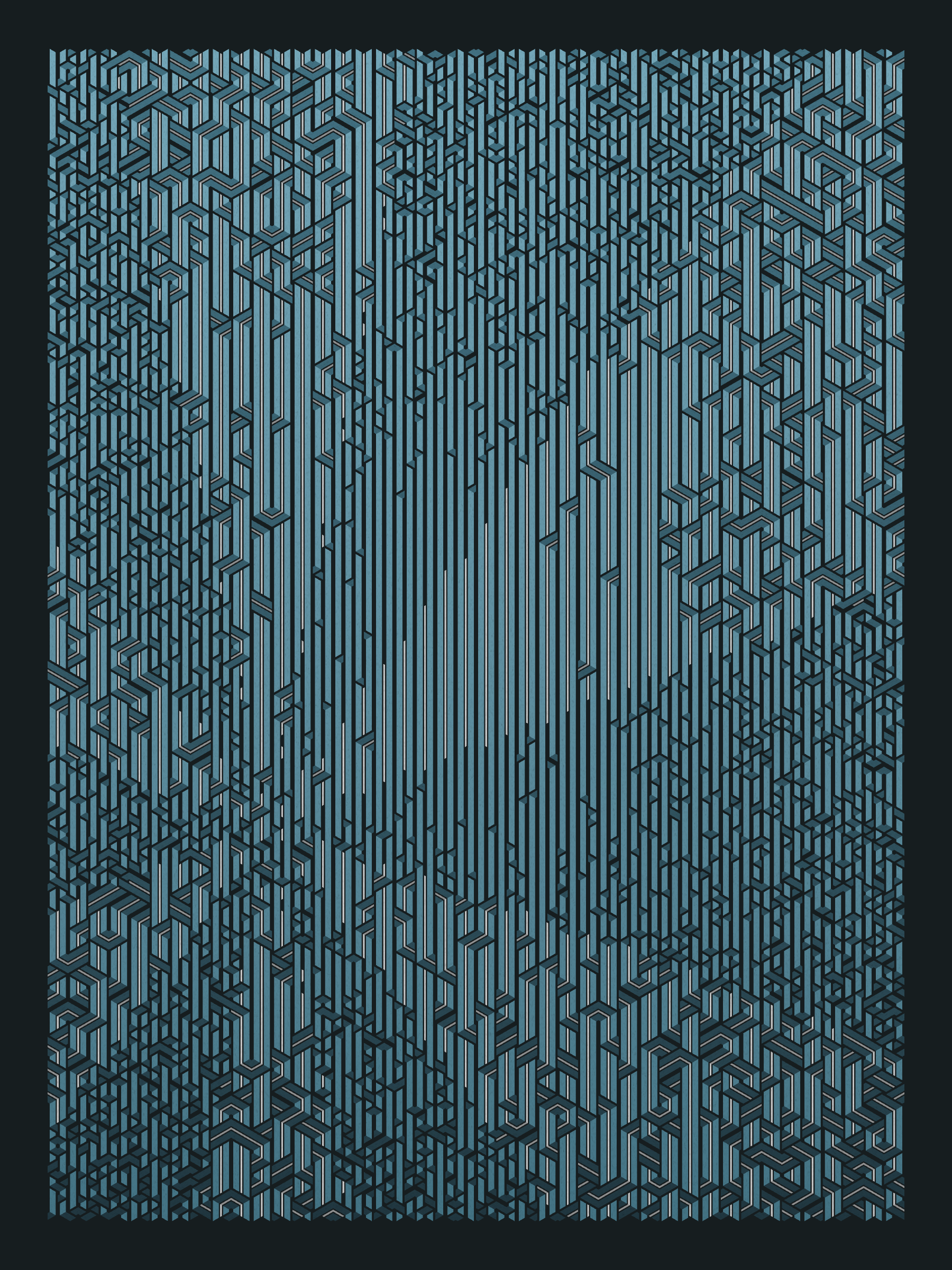 Art Blocks - Art Blocks v2 - Bent #854 - NFT # 214000854