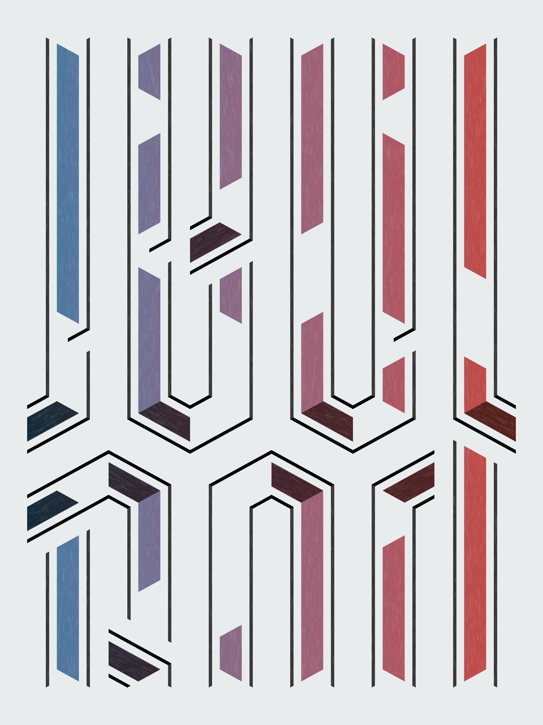 Art Blocks - Art Blocks v2 - Bent #857 - NFT # 214000857