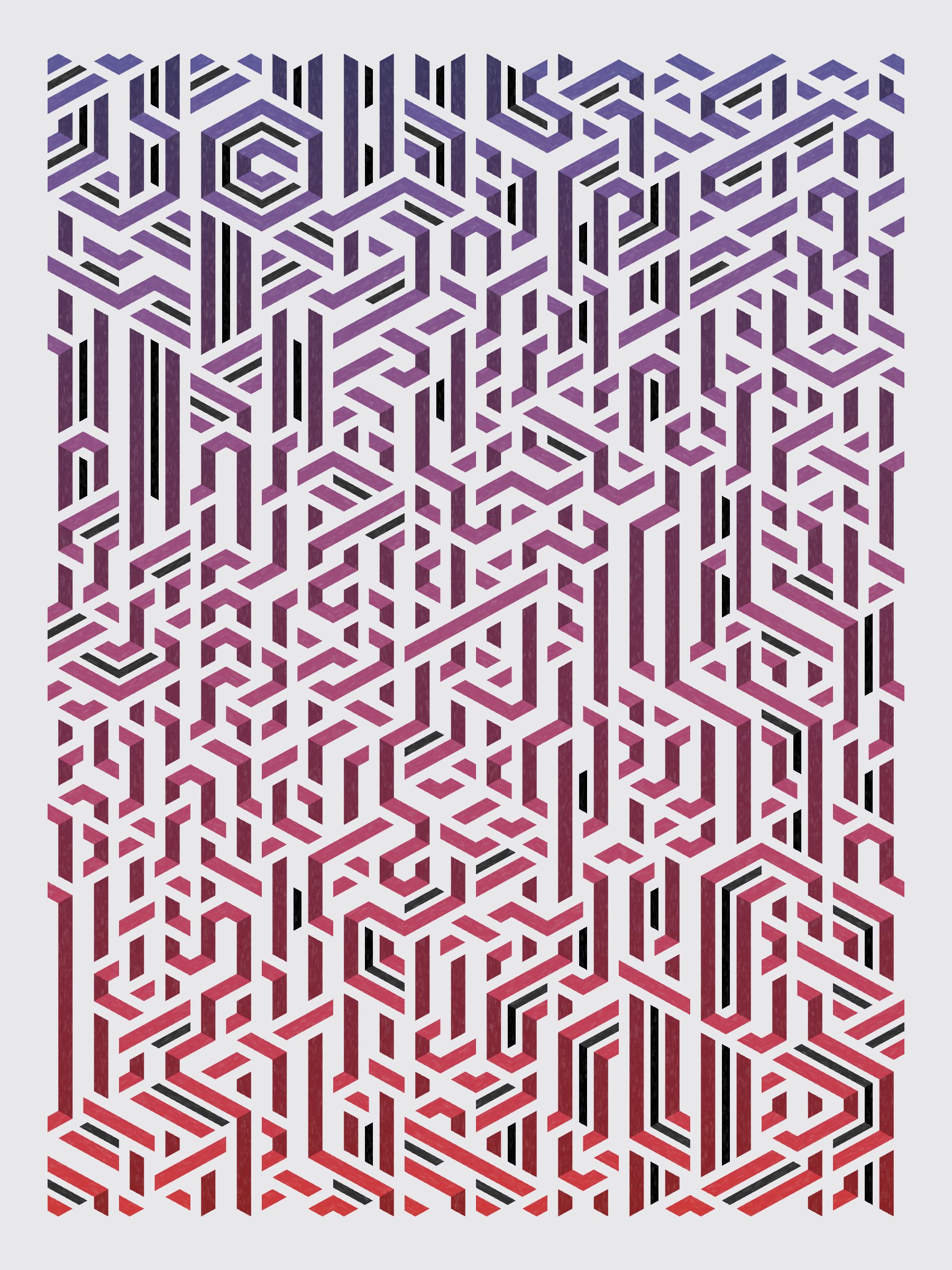 Art Blocks - Art Blocks v2 - Bent #864 - NFT # 214000864