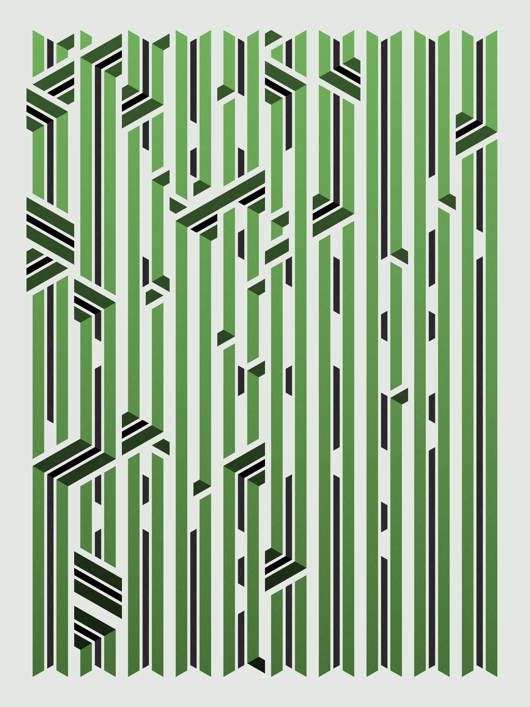 Art Blocks - Art Blocks v2 - Bent #866 - NFT # 214000866