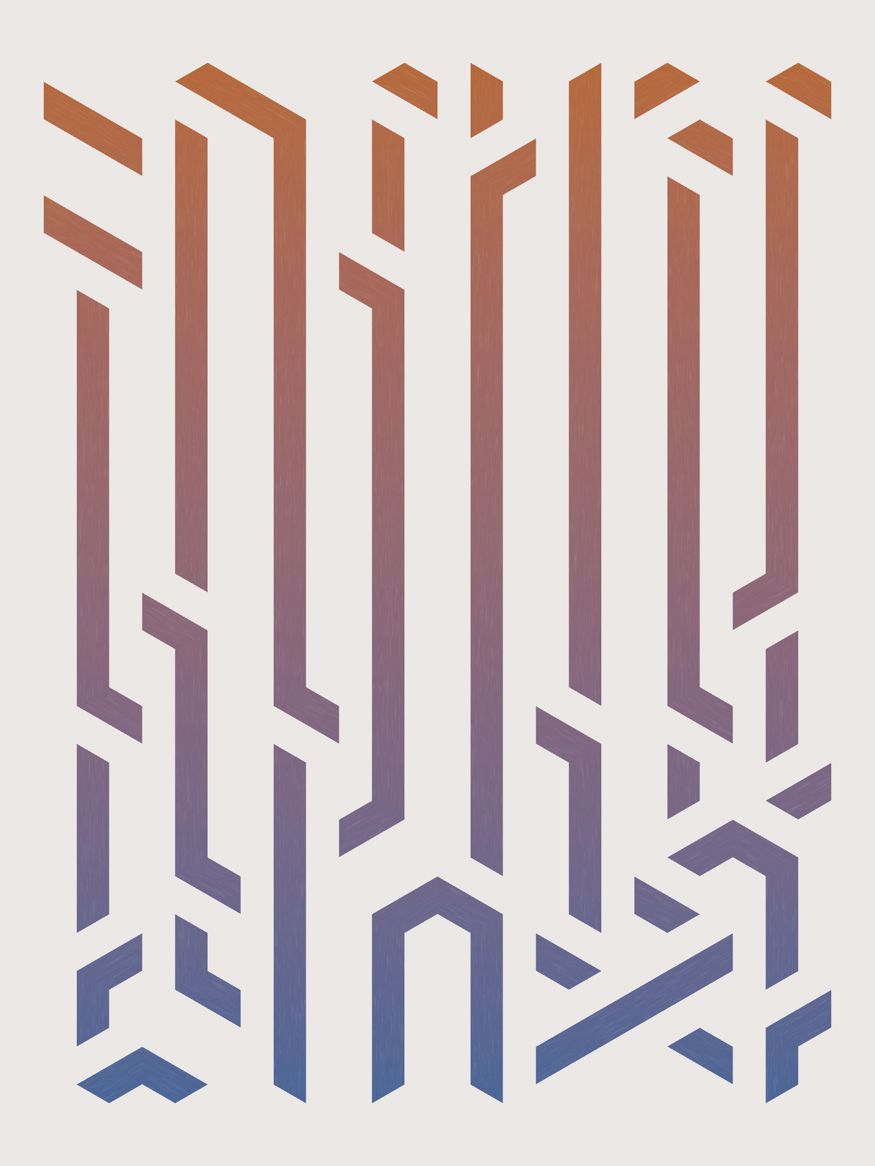 Art Blocks - Art Blocks v2 - Bent #869 - NFT # 214000869