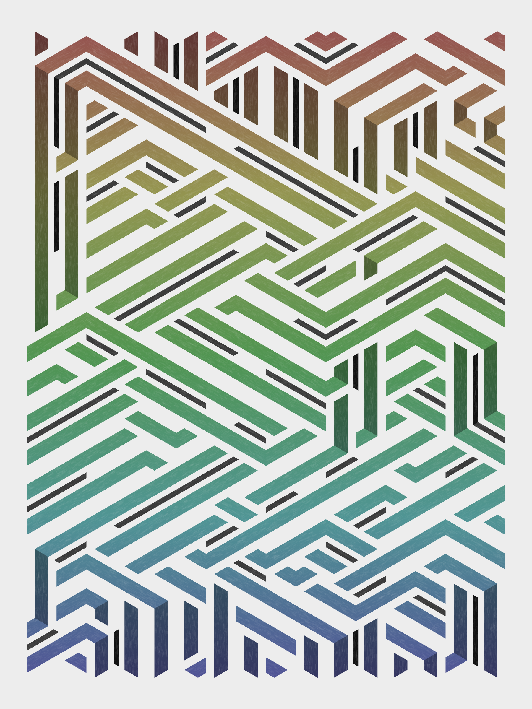 Art Blocks - Art Blocks v2 - Bent #878 - NFT # 214000878