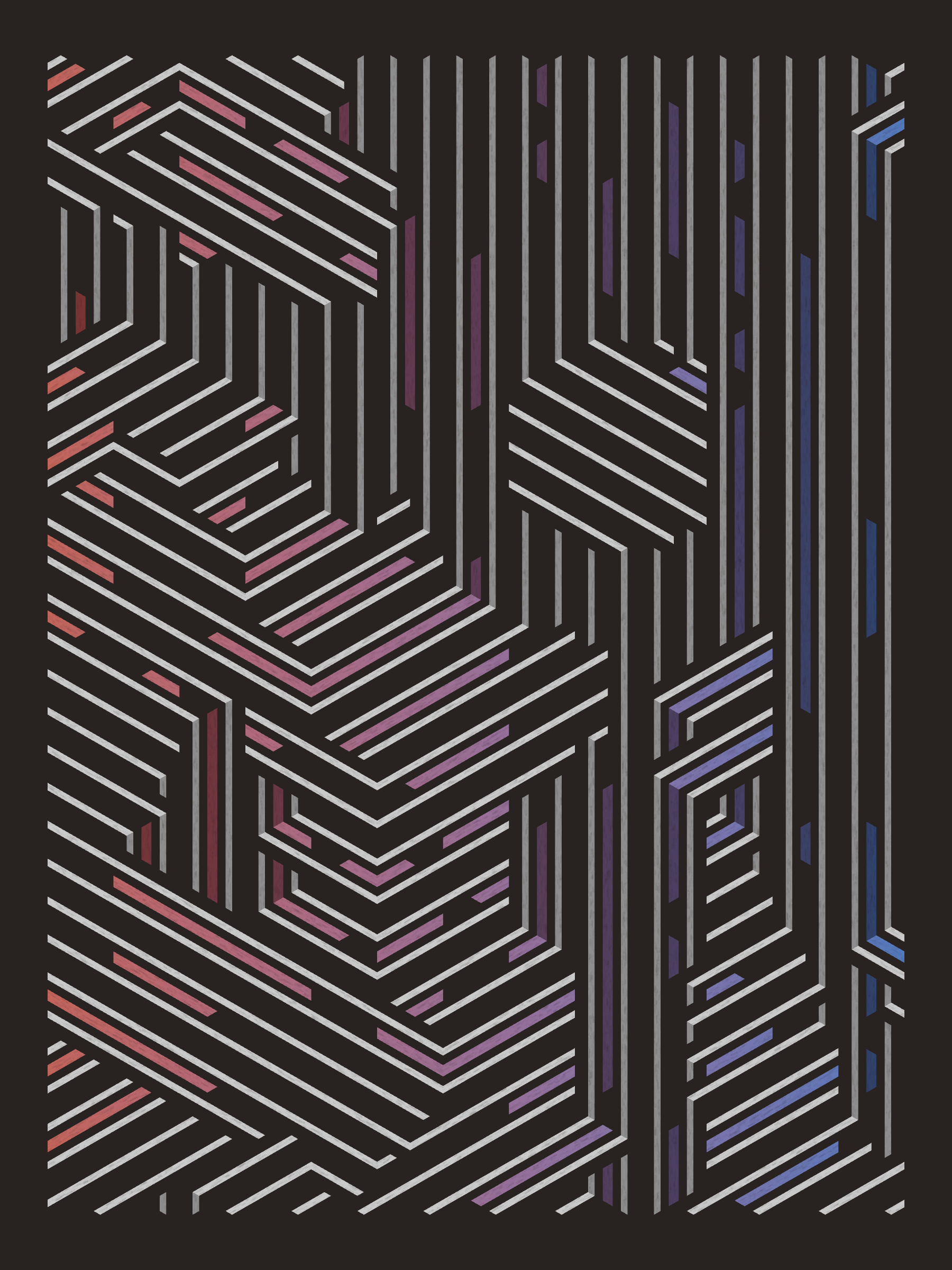 Art Blocks - Art Blocks v2 - Bent #886 - NFT # 214000886