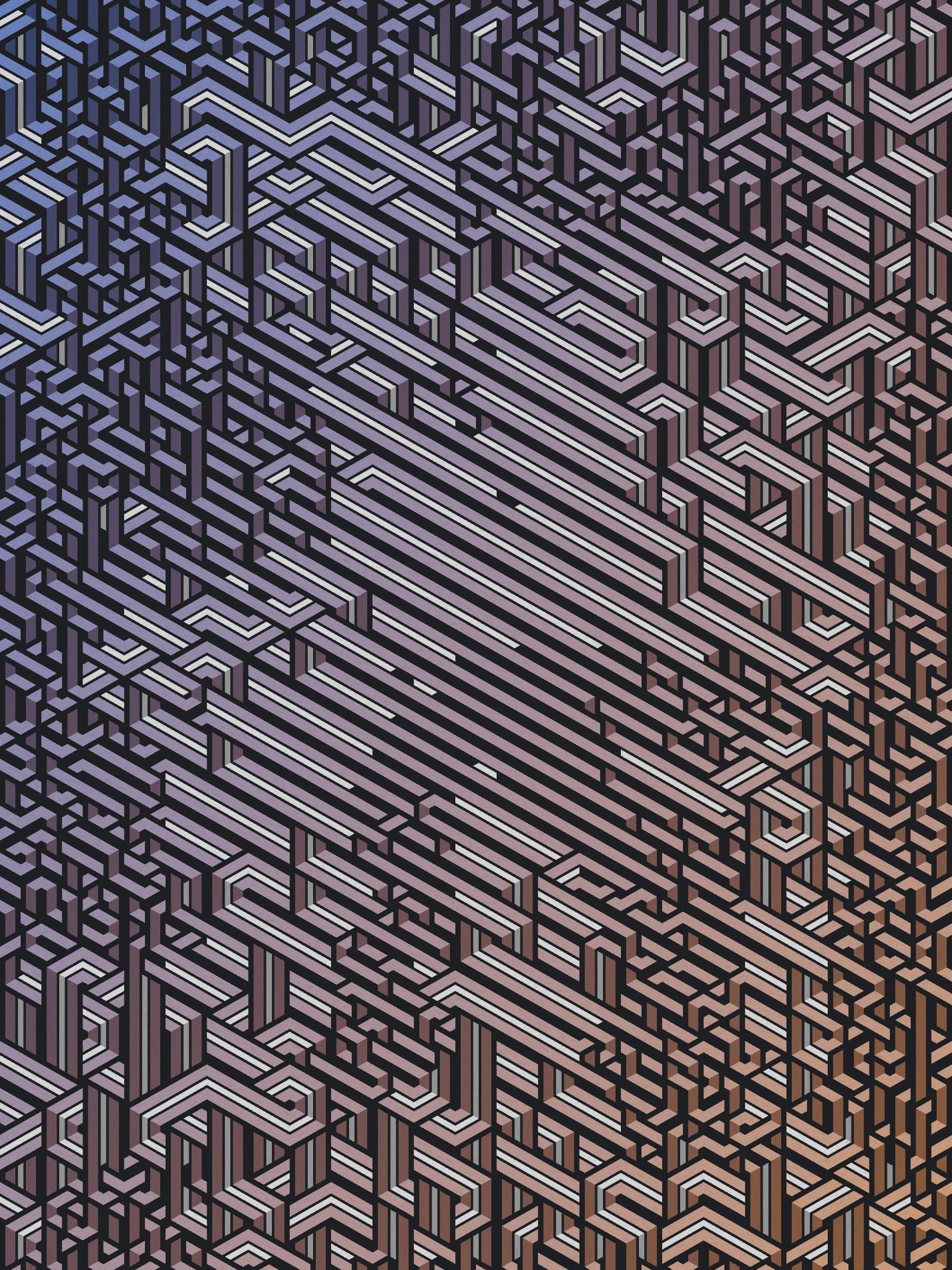 Art Blocks - Art Blocks v2 - Bent #889 - NFT # 214000889