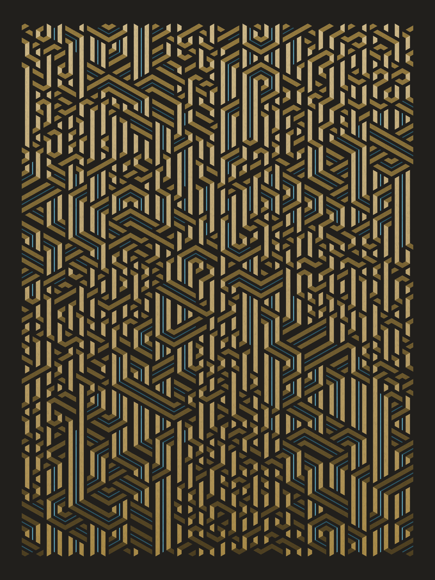 Art Blocks - Art Blocks v2 - Bent #894 - NFT # 214000894