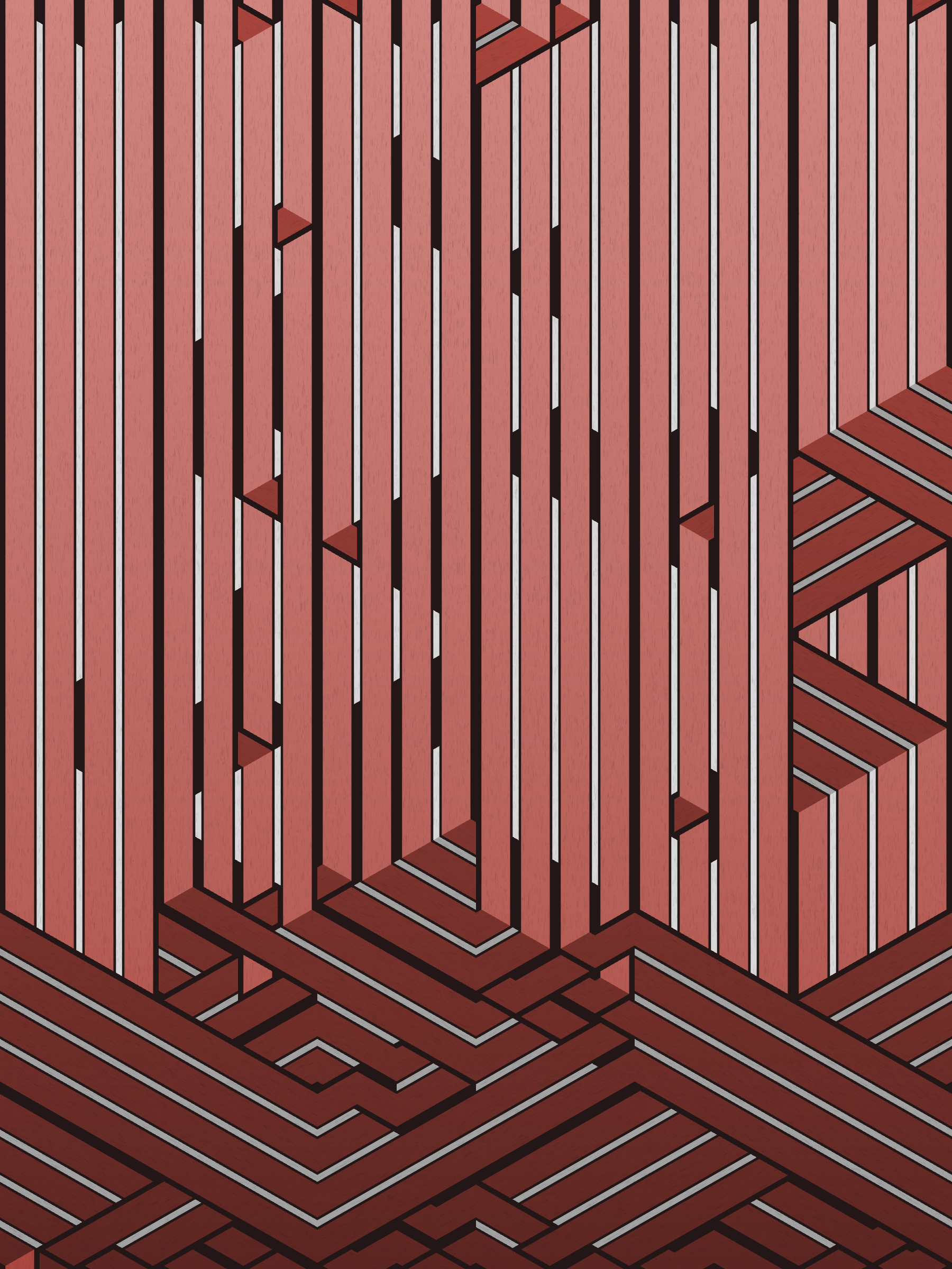 Art Blocks - Art Blocks v2 - Bent #901 - NFT # 214000901