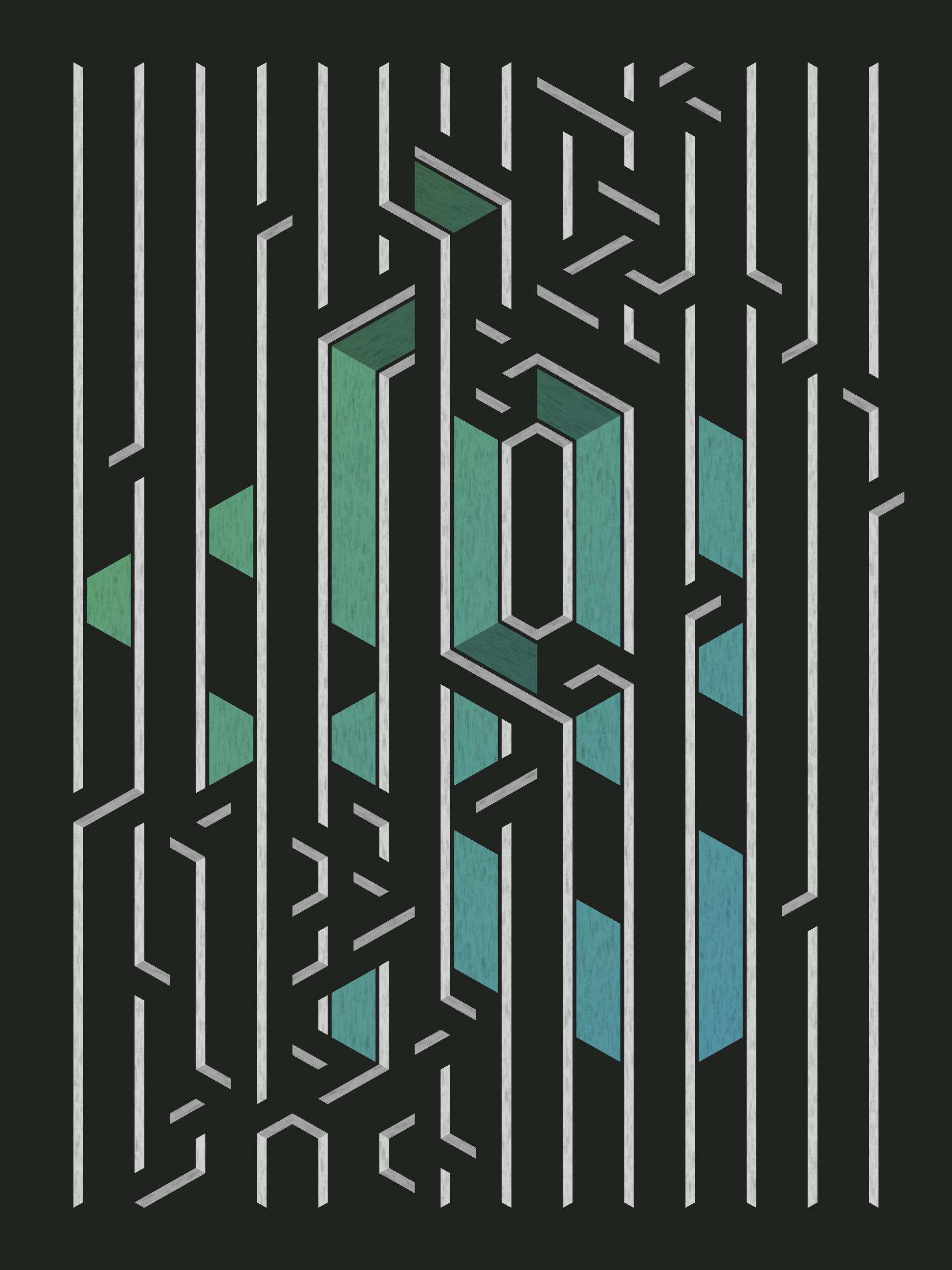 Art Blocks - Art Blocks v2 - Bent #903 - NFT # 214000903