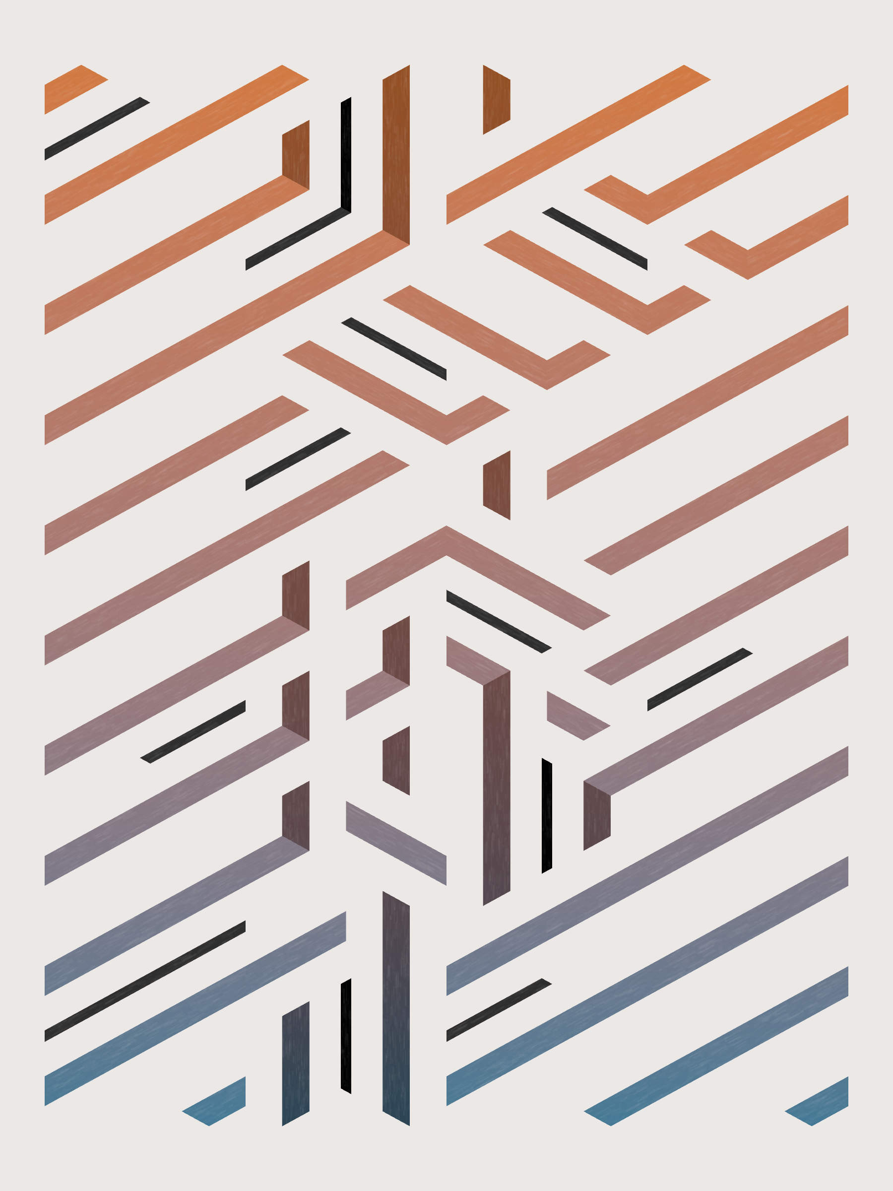 Art Blocks - Art Blocks v2 - Bent #908 - NFT # 214000908