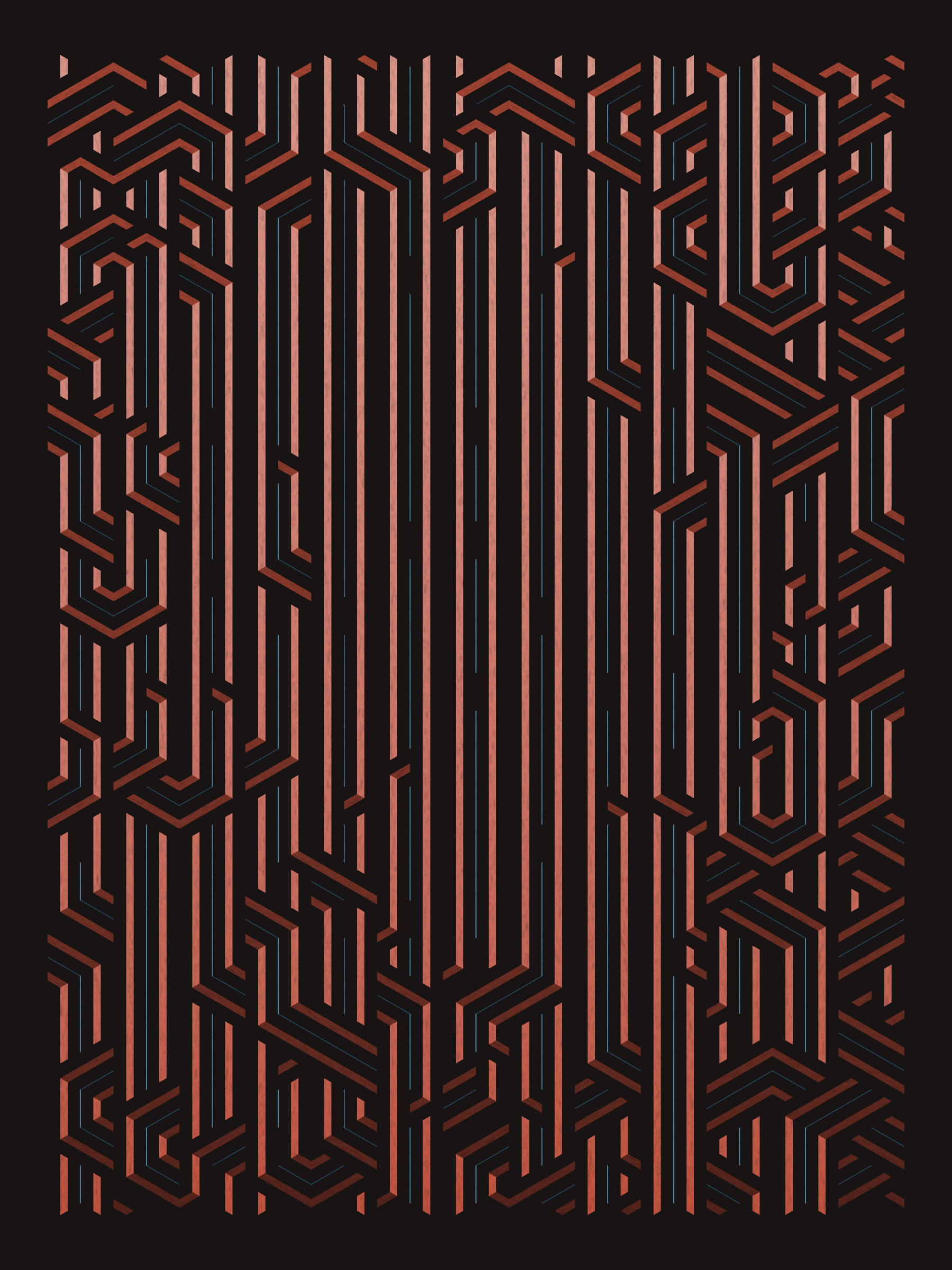 Art Blocks - Art Blocks v2 - Bent #912 - NFT # 214000912