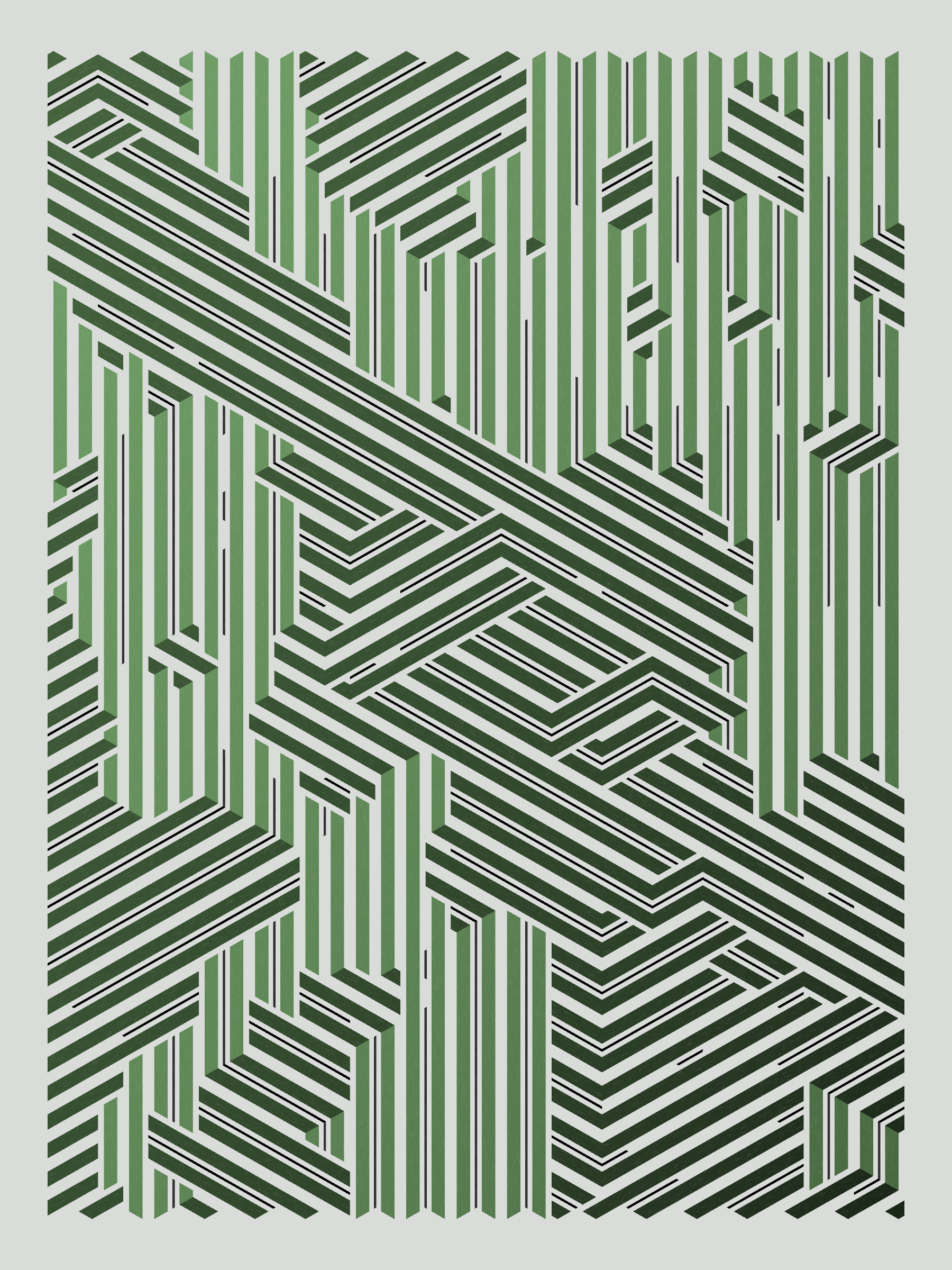 Art Blocks - Art Blocks v2 - Bent #914 - NFT # 214000914