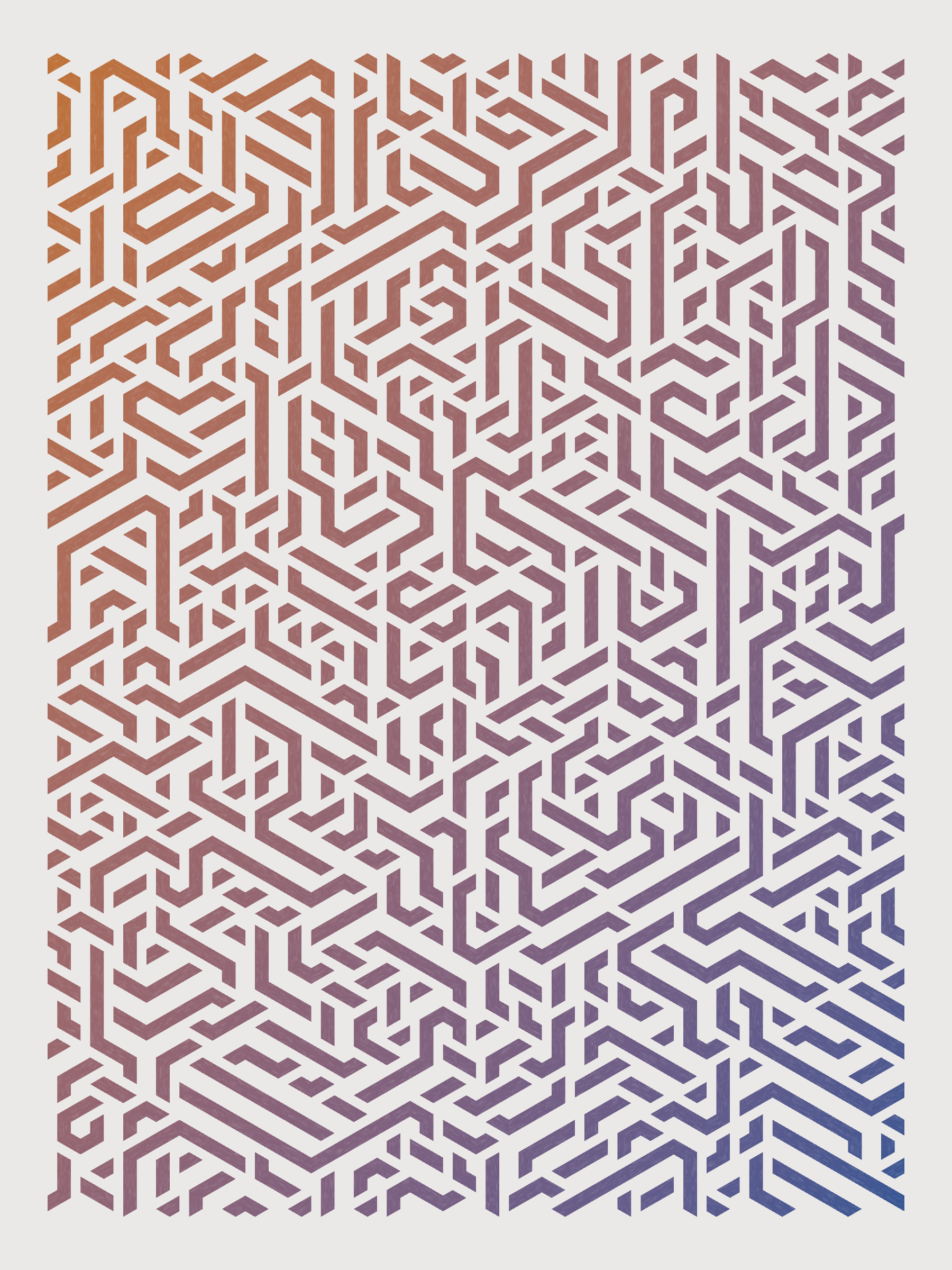 Art Blocks - Art Blocks v2 - Bent #927 - NFT # 214000927