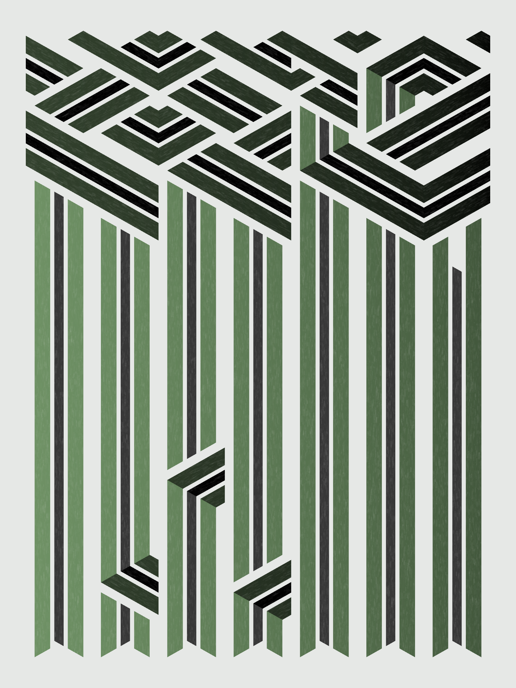 Art Blocks - Art Blocks v2 - Bent #934 - NFT # 214000934